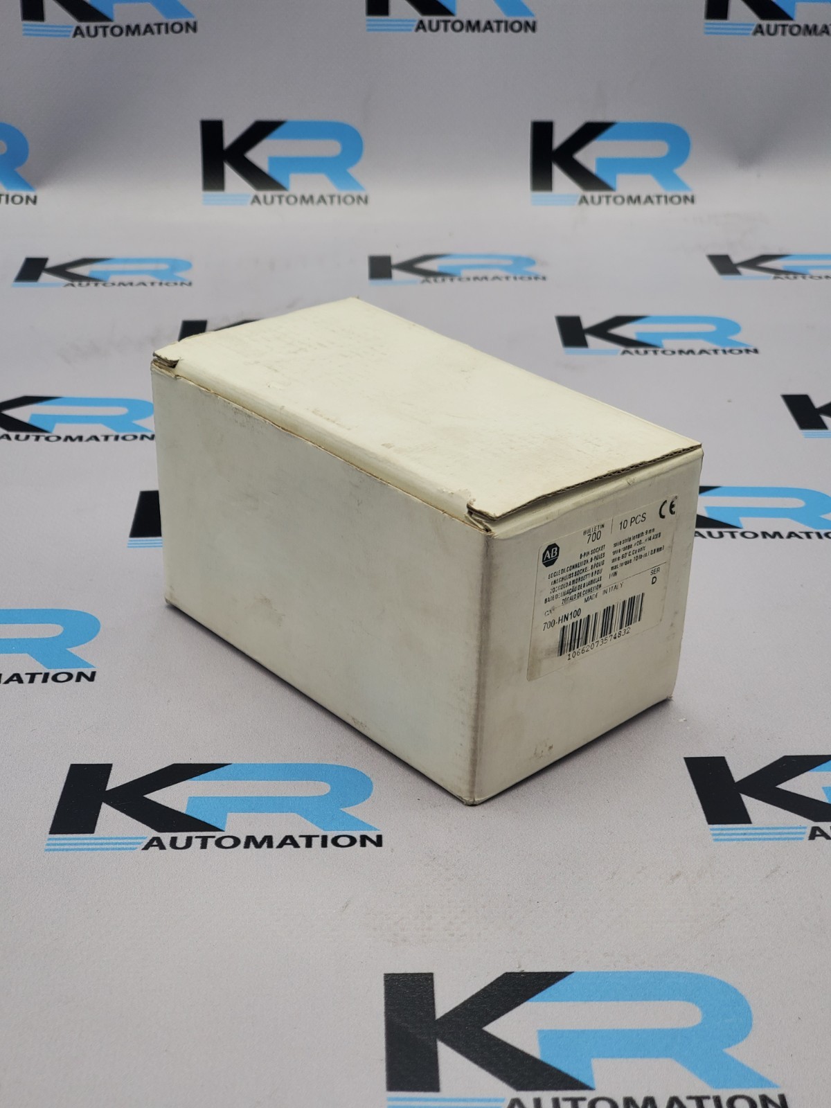 Surplus Pre-Owned Allen Bradley 700-HN100 8 Pin Socket Relay Base (PK OF 10)