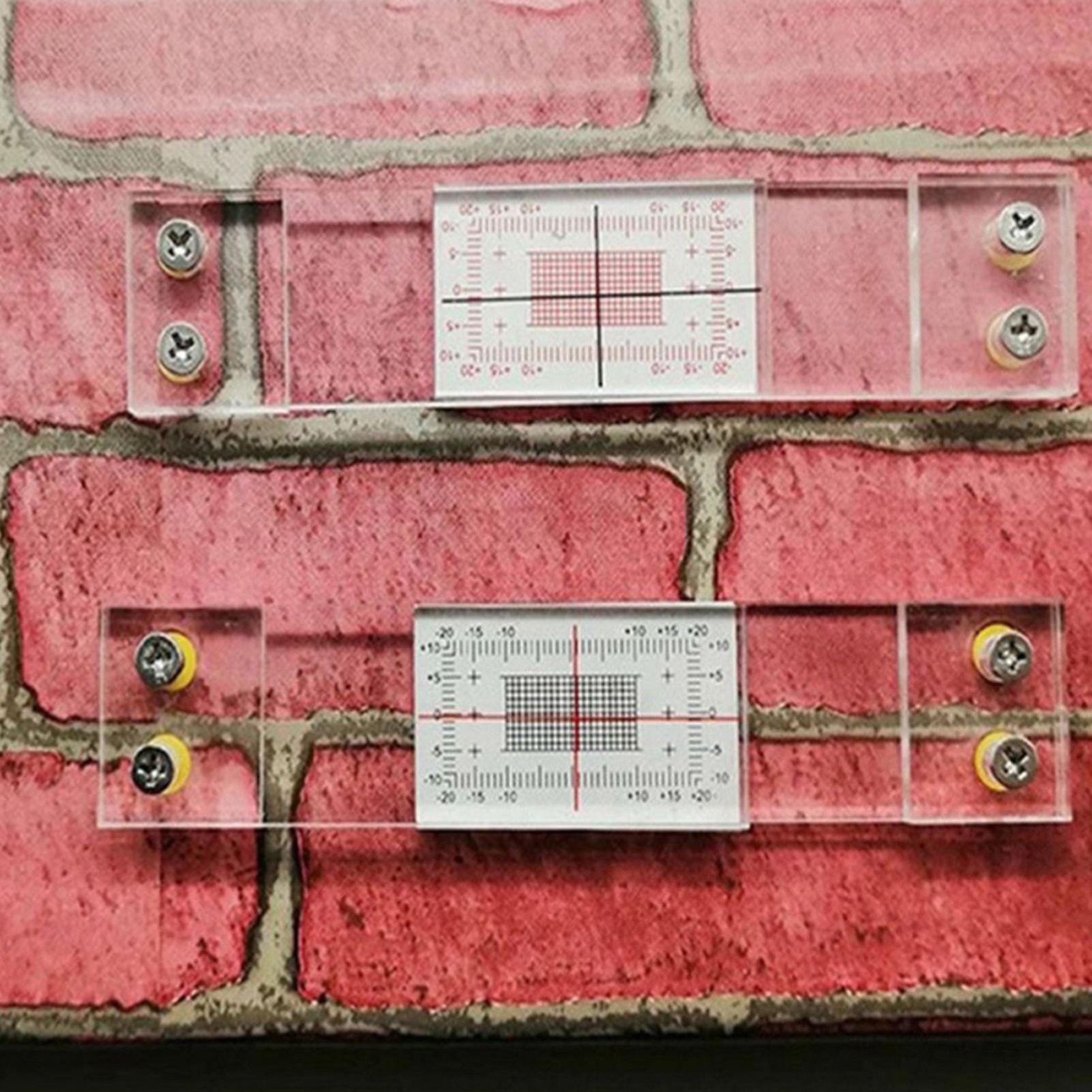 Crack Monitor Precise Read Measurement Grid Concrete Crack Monitoring Record