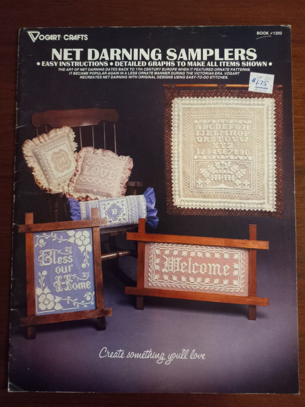 Vintage Net Darning Samplers Detailed Graphs. ALPHABET, WELCOME & MORE SAMPLER