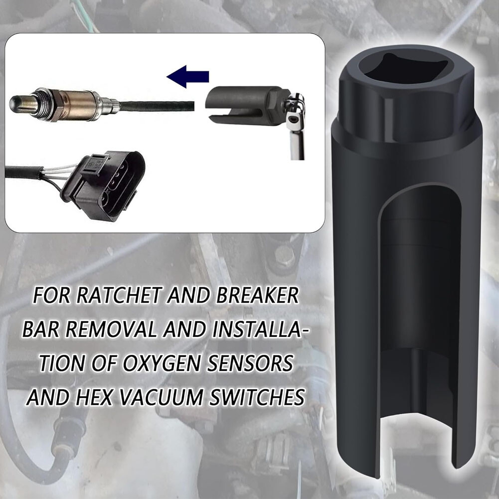 Universal 22mm Car Oxygen Sensor Socket Wrench Removal Installation Tool Big