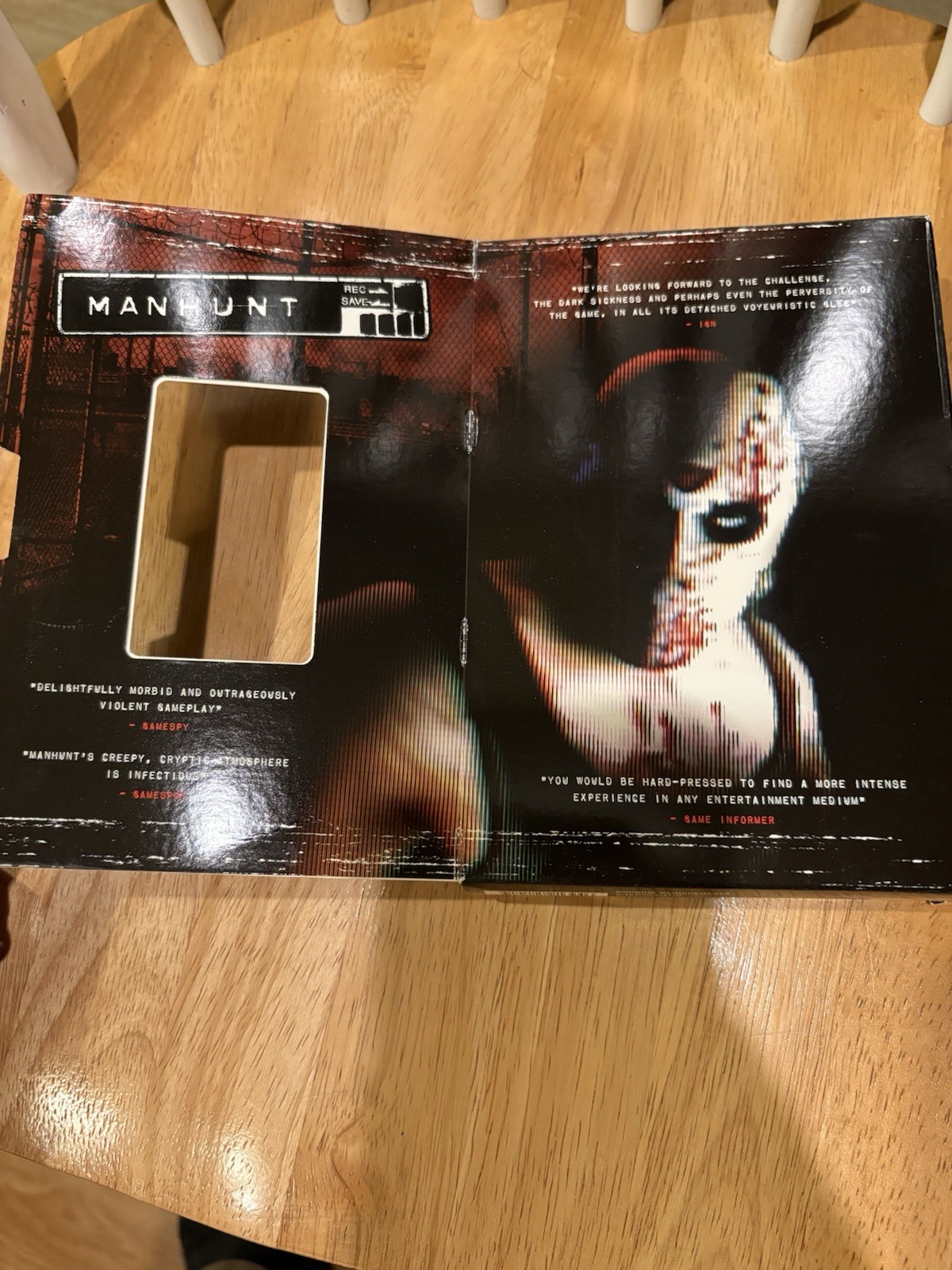 MANHUNT PC VHS SET