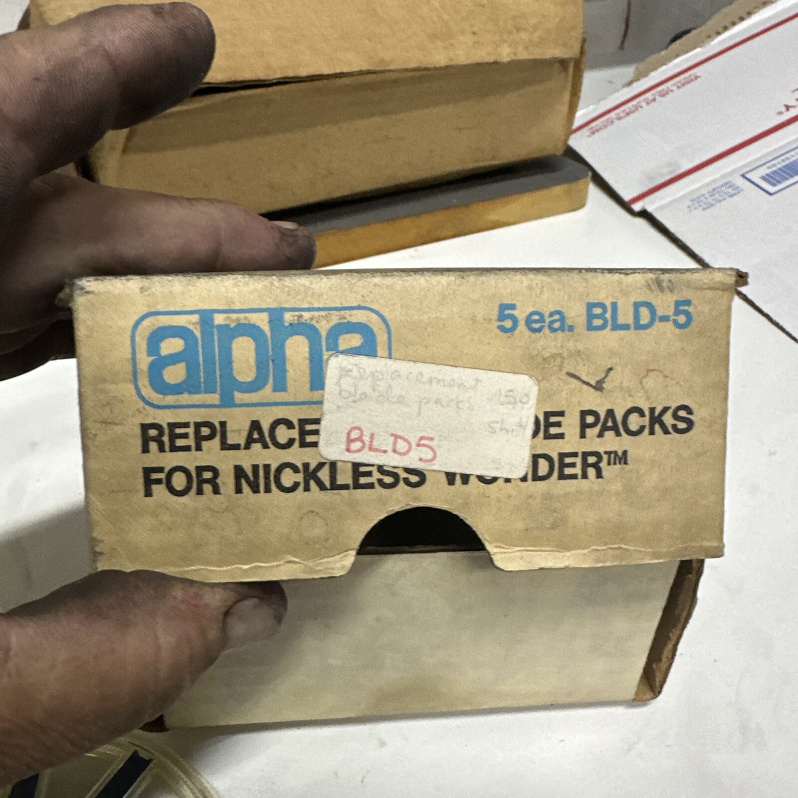 Alpha Wire Raychem Polystrip Nickless Wonder BLD-5 Plastic Wire Stripper Blades