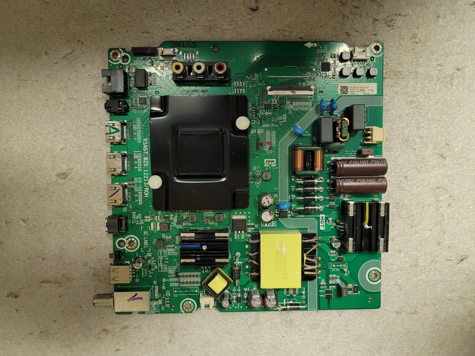 Hisense 58" 58R6E3 Main Board Power Supply 328145D, 328145 RSAG7.820.12213/ROH