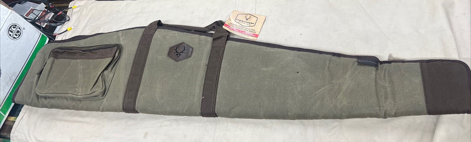 Evolution Hunting Rawhide Series Waxed Canvas Case Fits Most Rifles Up to 46"