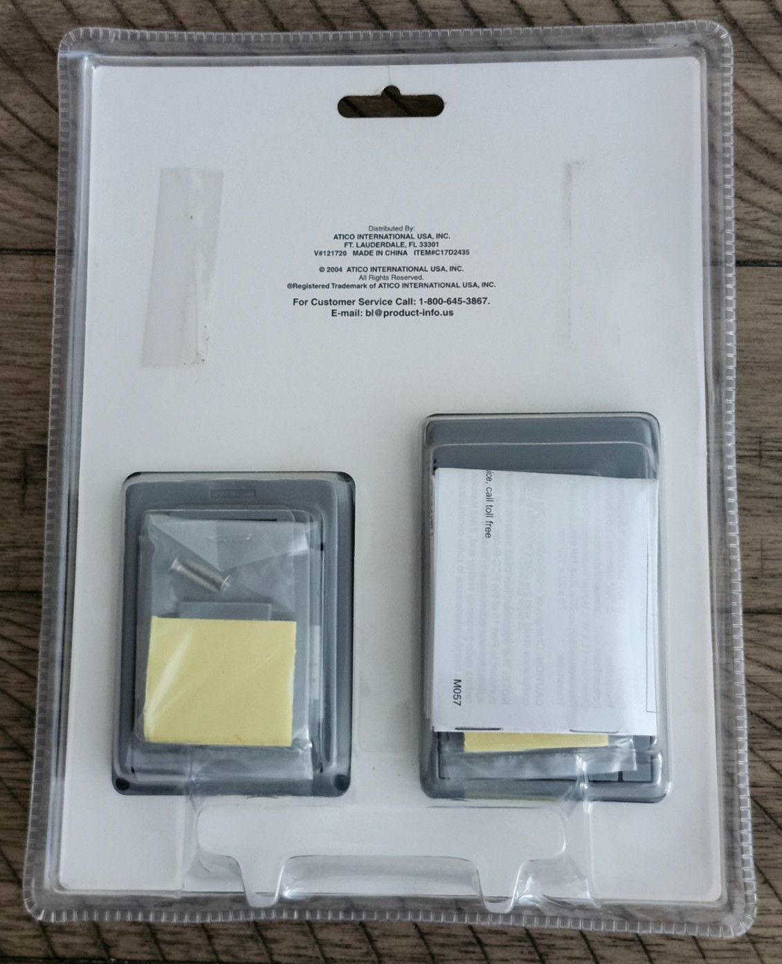 Indoor Outdoor Thermometer with Wireless Temperature Sensor TDE New Sealed