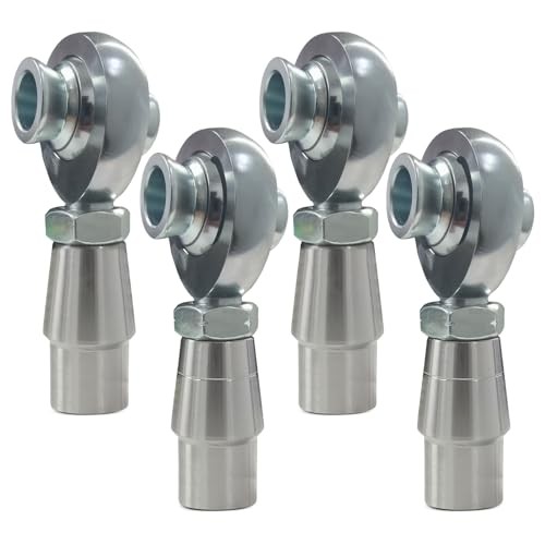 5/8” Heim Joint Rod End Kit 2 Pair, .625” Right and Left Hand Thread Chromoly