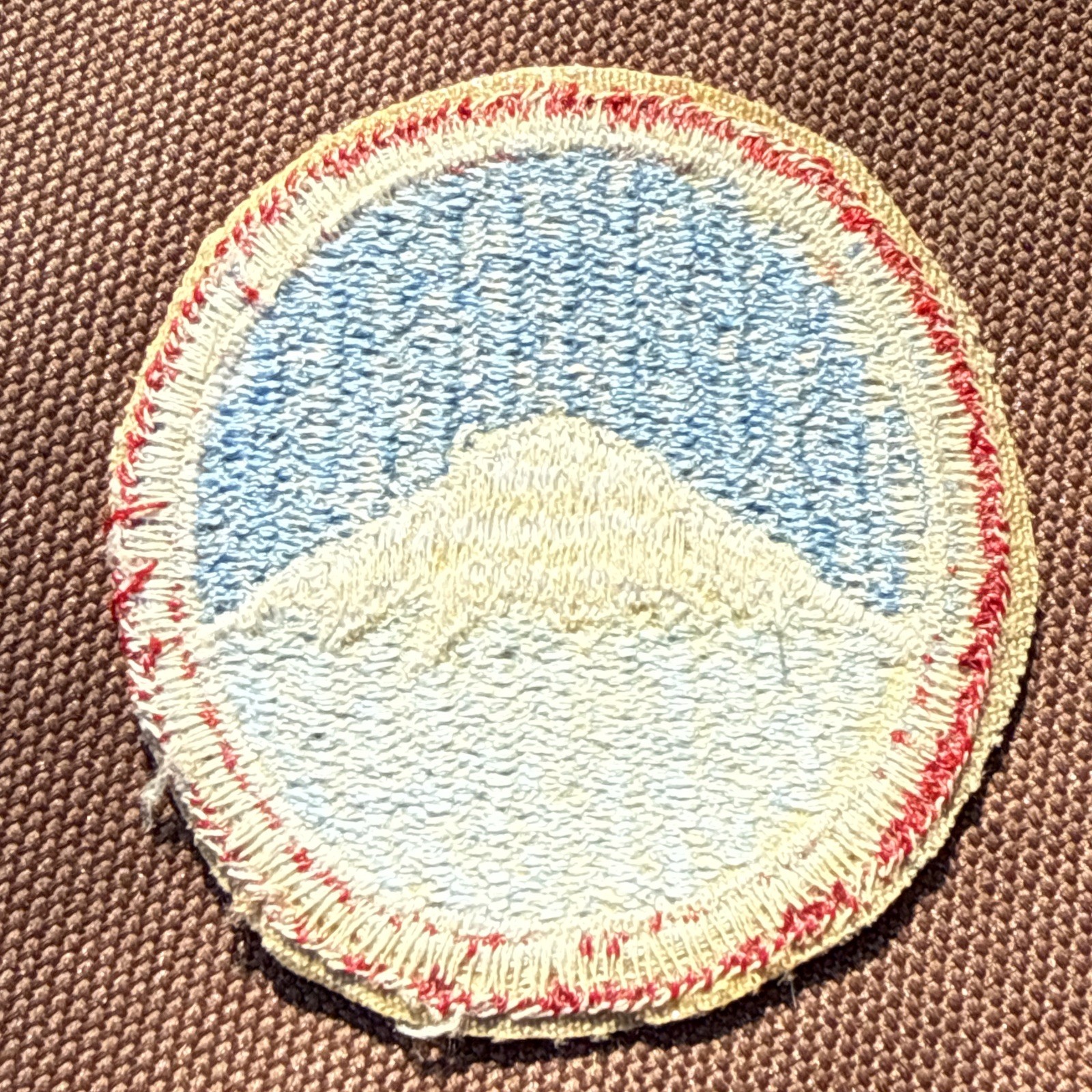 Original WWII Era U.S. Army Far East Command Cut Edge Patch NG