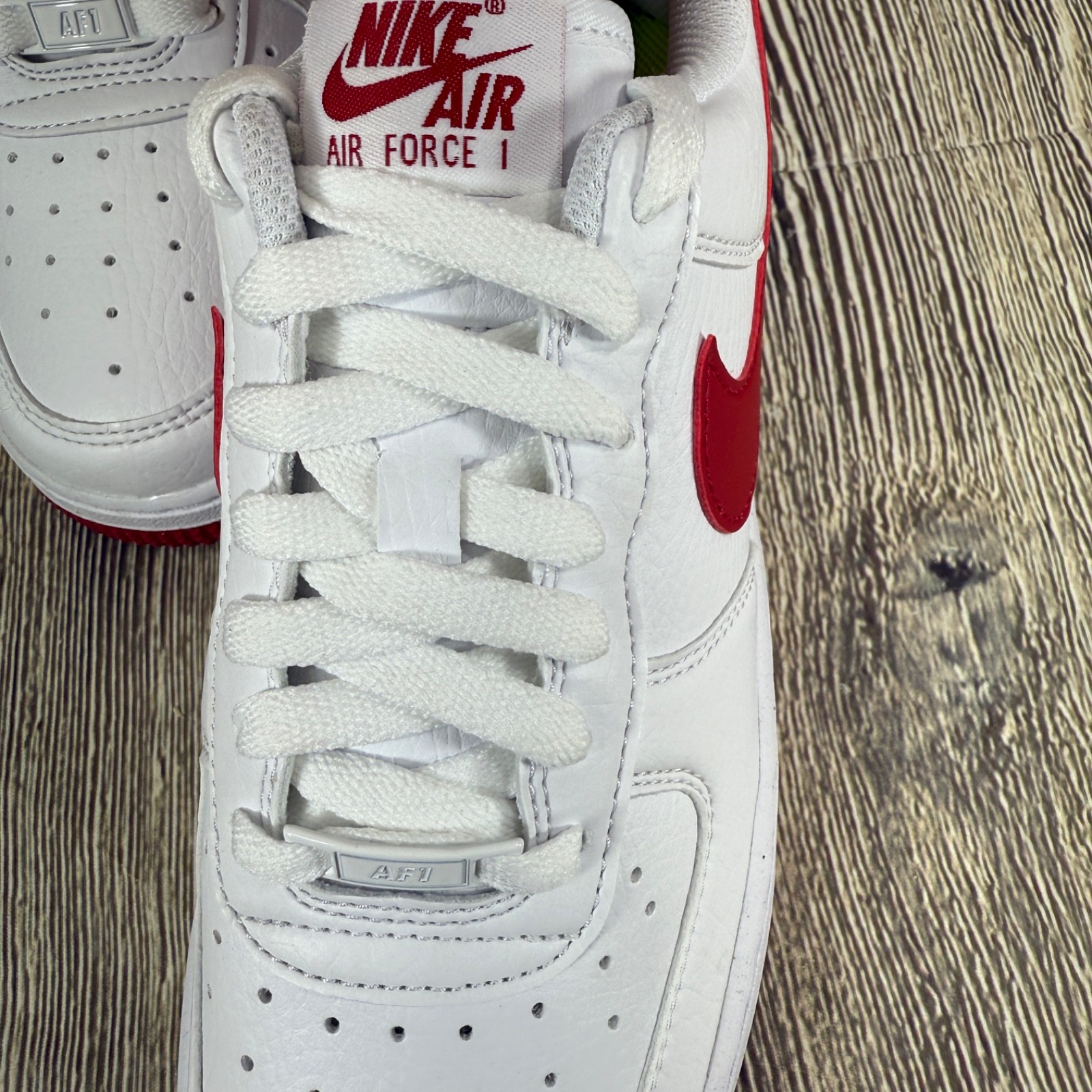 Nike Air Force 1 '07 SE Next Nature White/Gym Red WMNS 8 M 6.5 DV3808-105