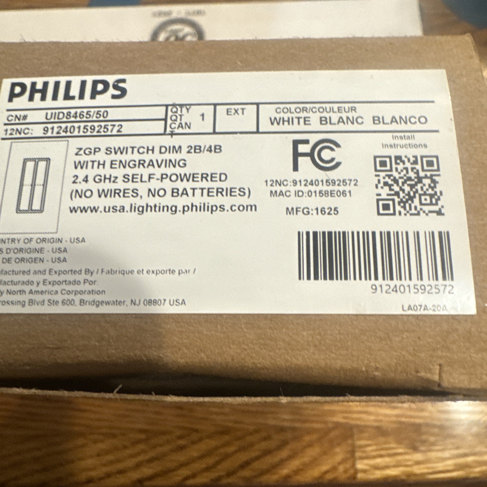 PHILIPS CN #uid8465/50cn#912401592572 Switch Cover