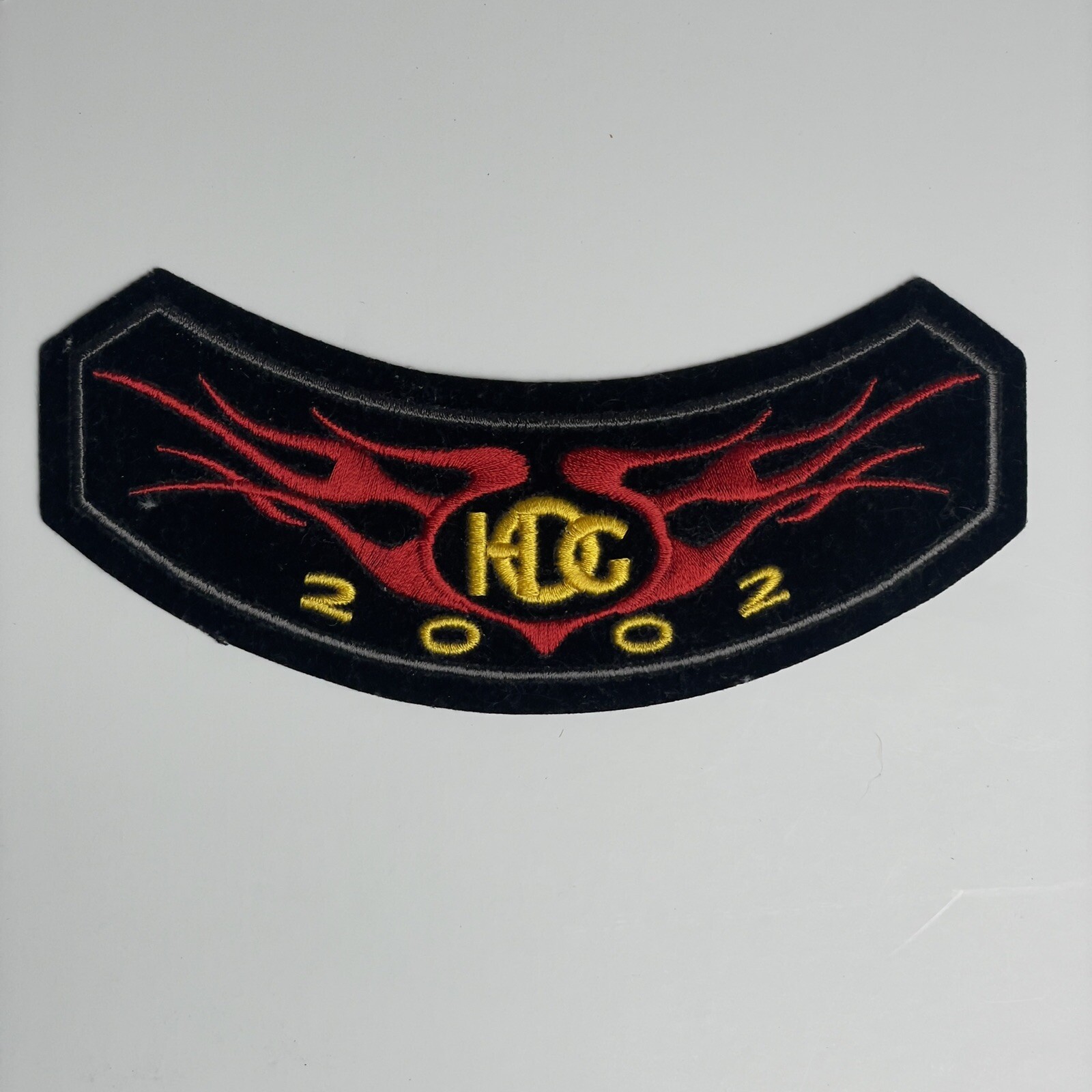 2002 HOG Membership Rocker Patch HARLEY DAVIDSON OWNERS GROUP MC Club 5.75”