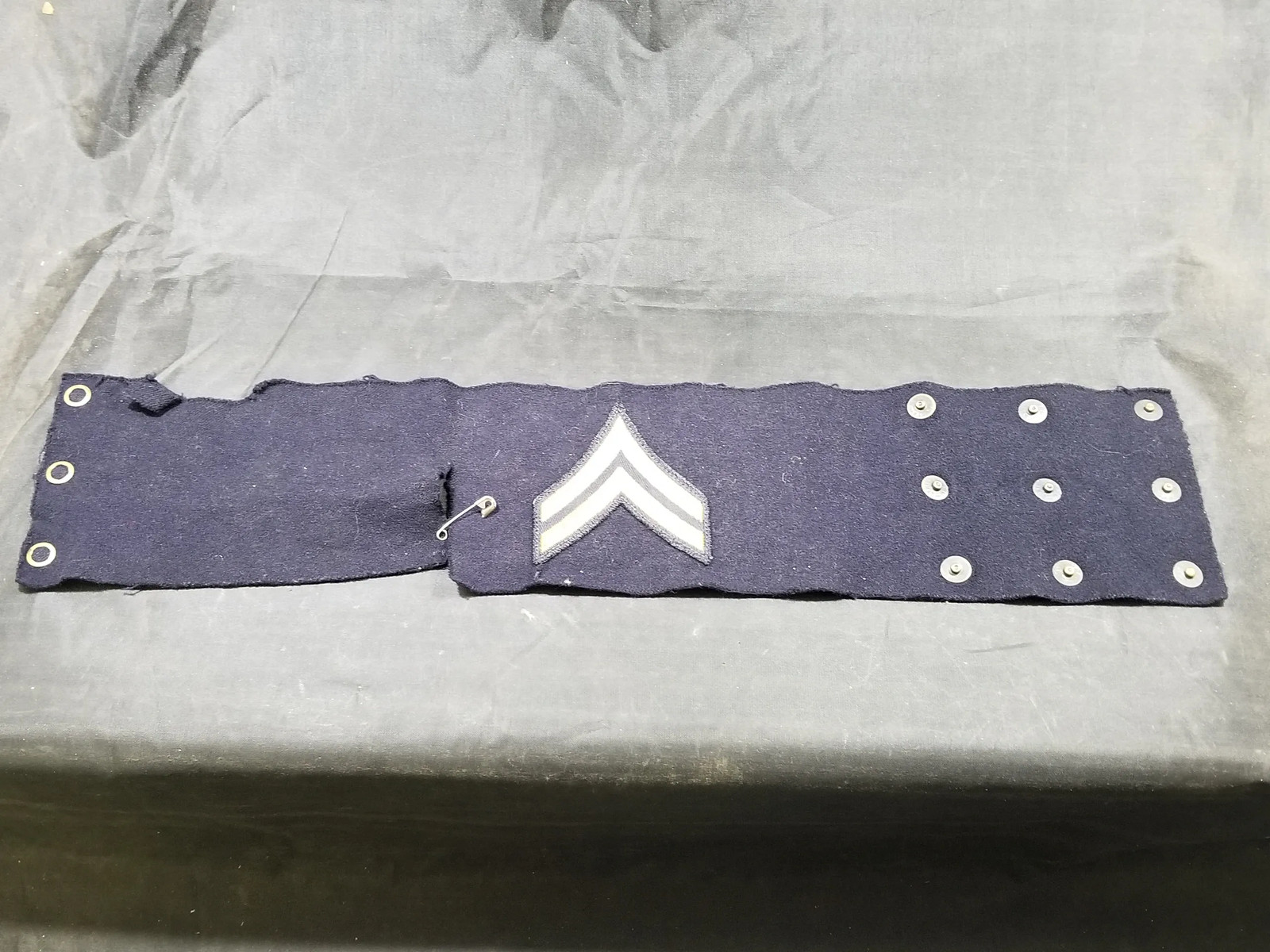 Vintage US Army Rank Armband with Snaps
