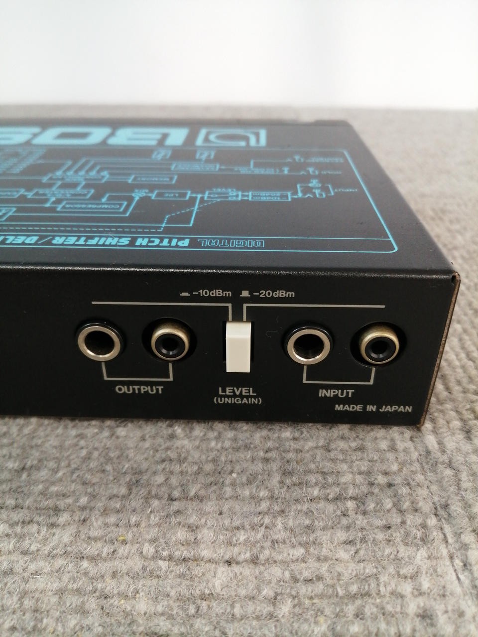 BOSS RPS-10 Digital Pitch Shifter Delay Effects Processor Tested Used Japan