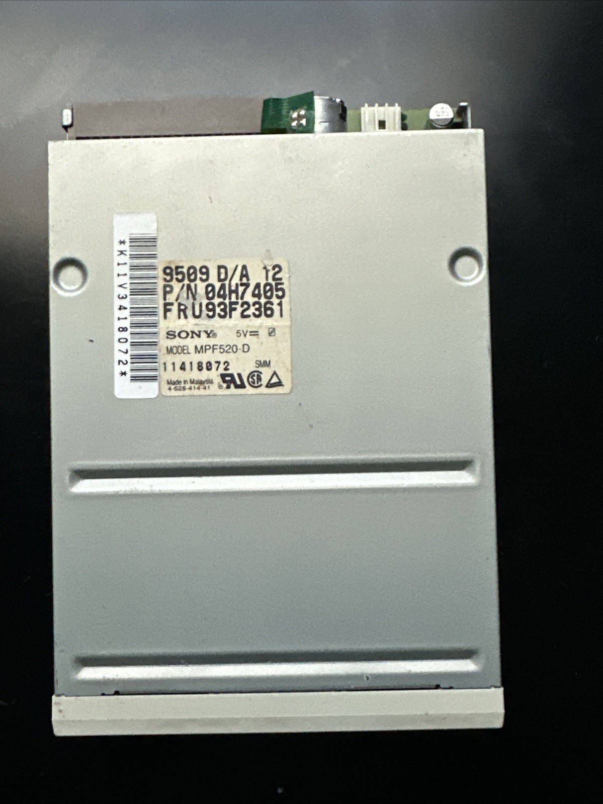 Sony 3.5 Floppy Drive Model MPF520-D