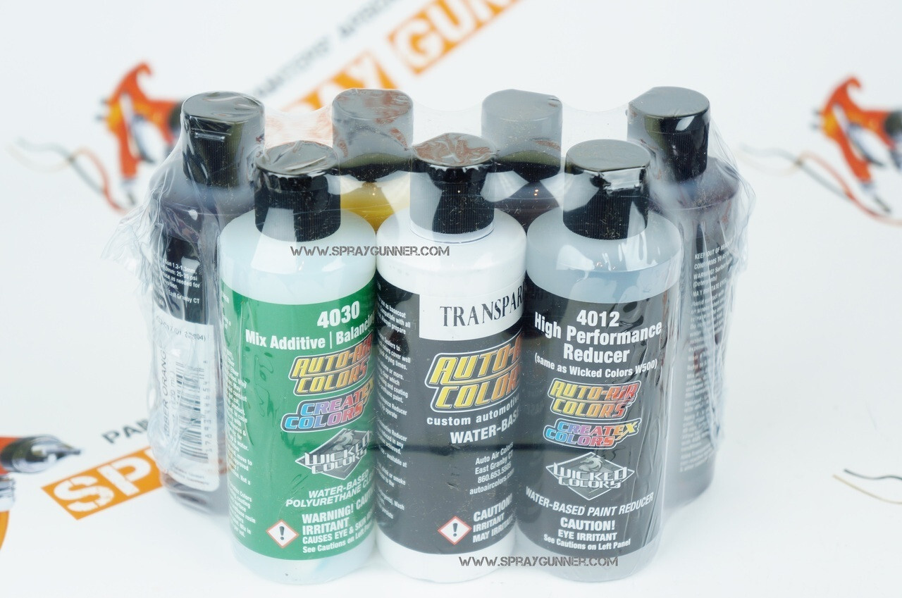 Createx candy2o colors Real Fire Set 4oz