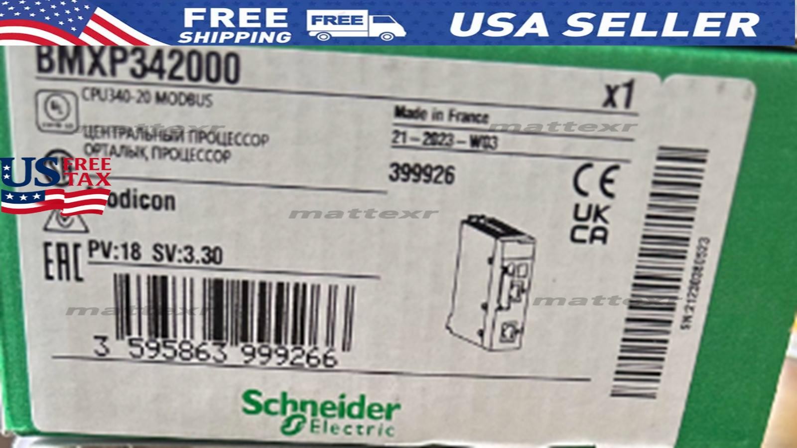 New In Box Schneider BMXP342000