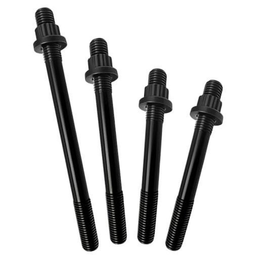 Cylinder Head Stud Kit Compatible With 1999-2008 TRX400EX Sportrax 400 2009