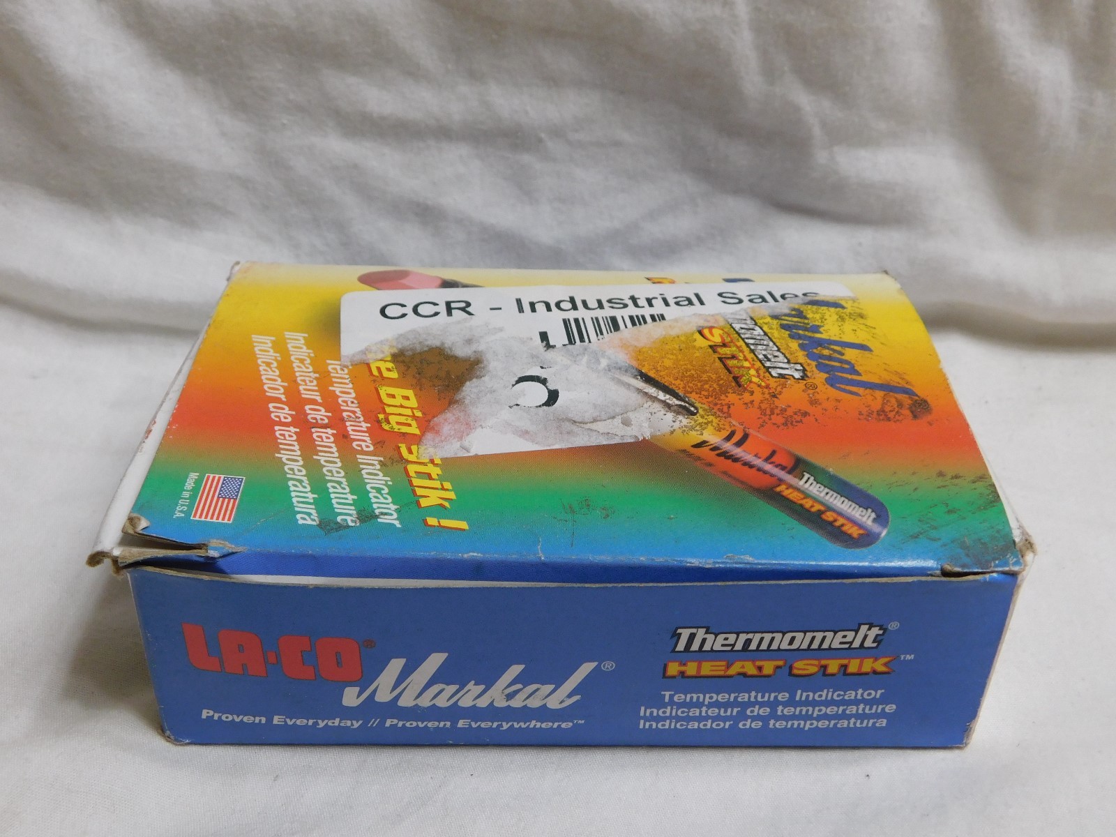 La-Co Markal Thermomelt Heat Stik - Temp 700 F 371 C #86868 (Box of 12)