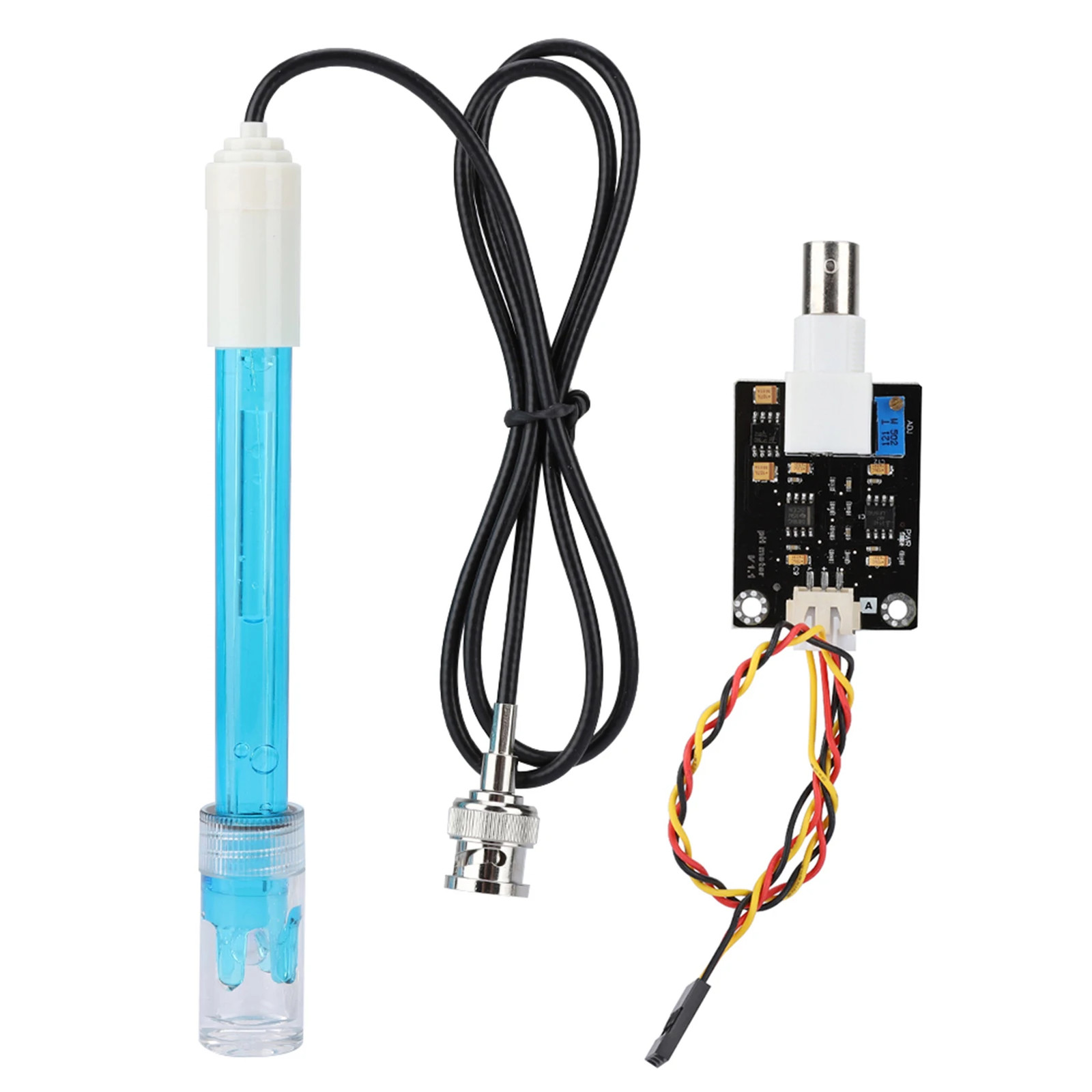 PH Electrode Sensor Probe 0-14 PH Meter with Sensor PH Replacement Probe Probe