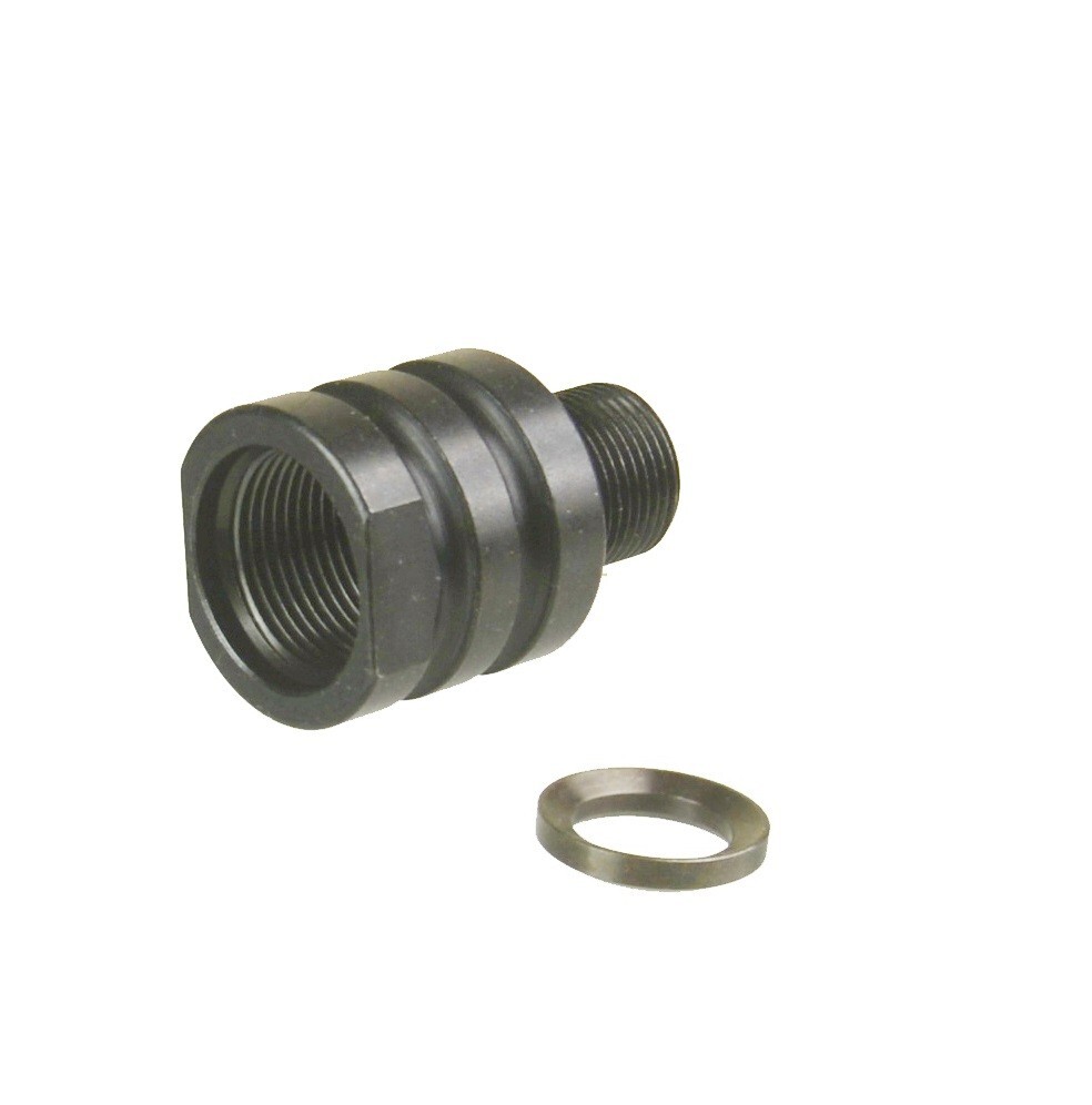 5/8X24 Inside Thread Convert To 1/2-28 Outside Thread TPI Muzzle Brake Adapter