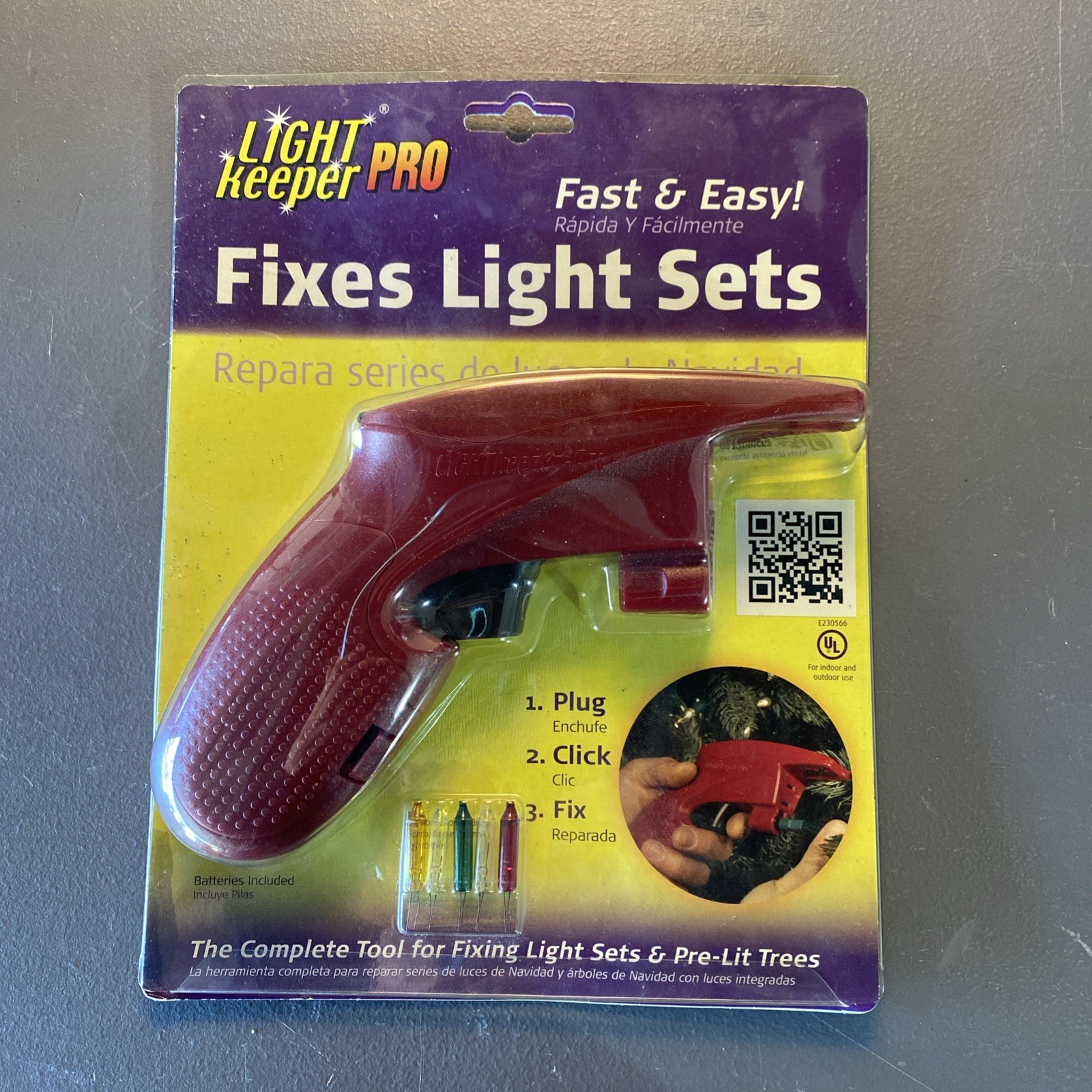 Light Keeper Pro Repair Tool Fixes Incandescent Christmas Light Sets New