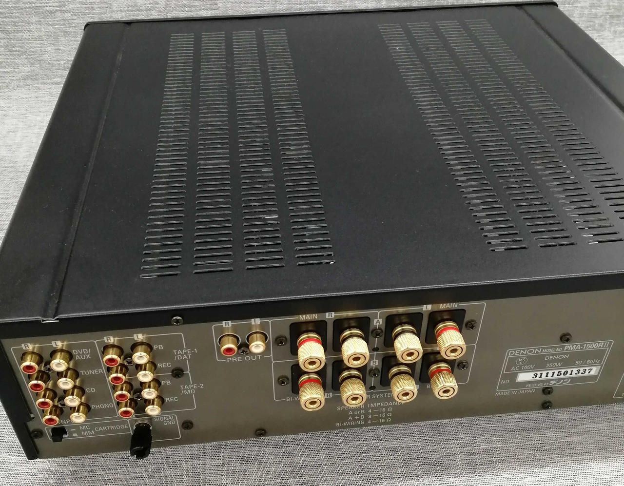 DENON Primain Amplifier PMA-1500RII Used