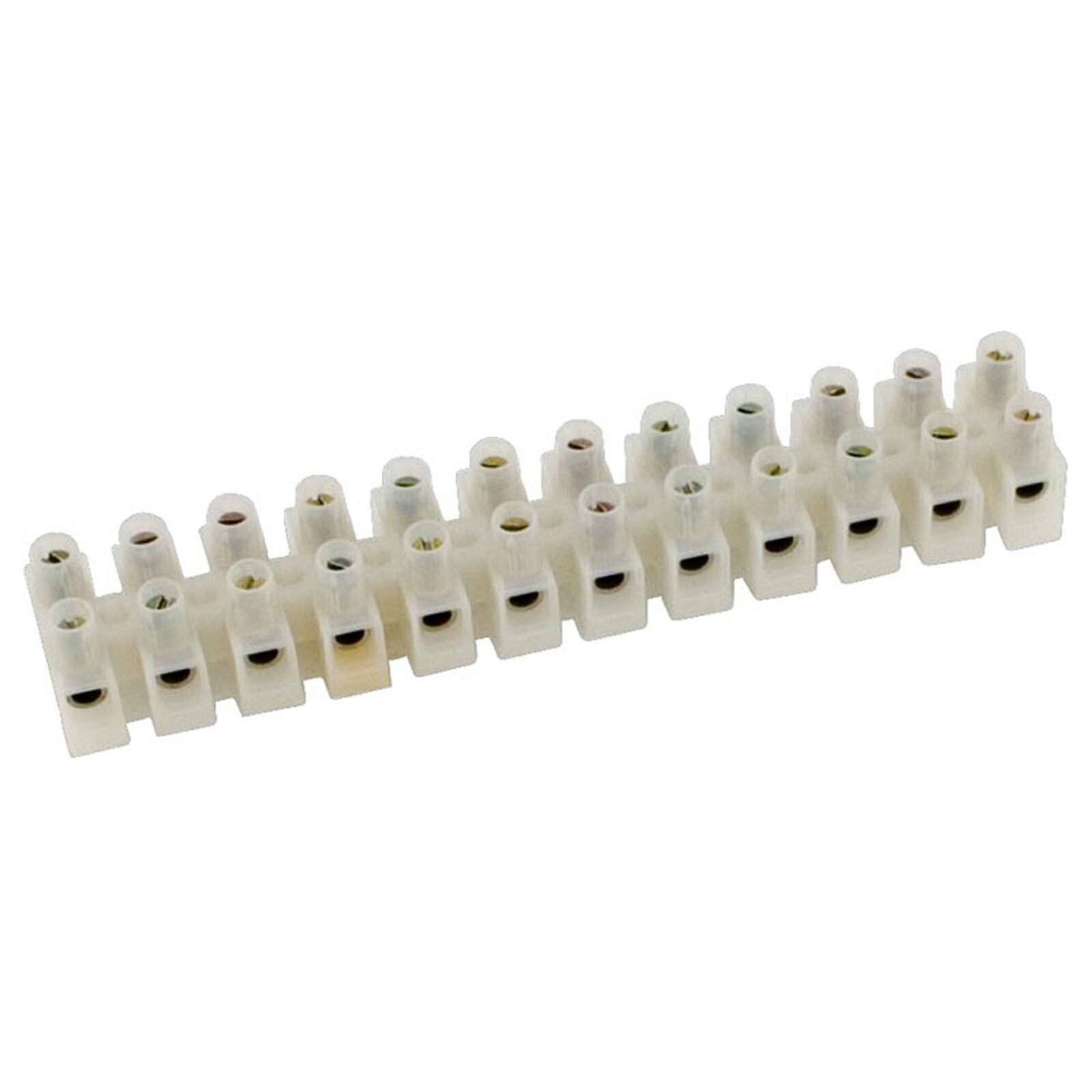 Term Strip, 20A, E-6, 12term,  Female