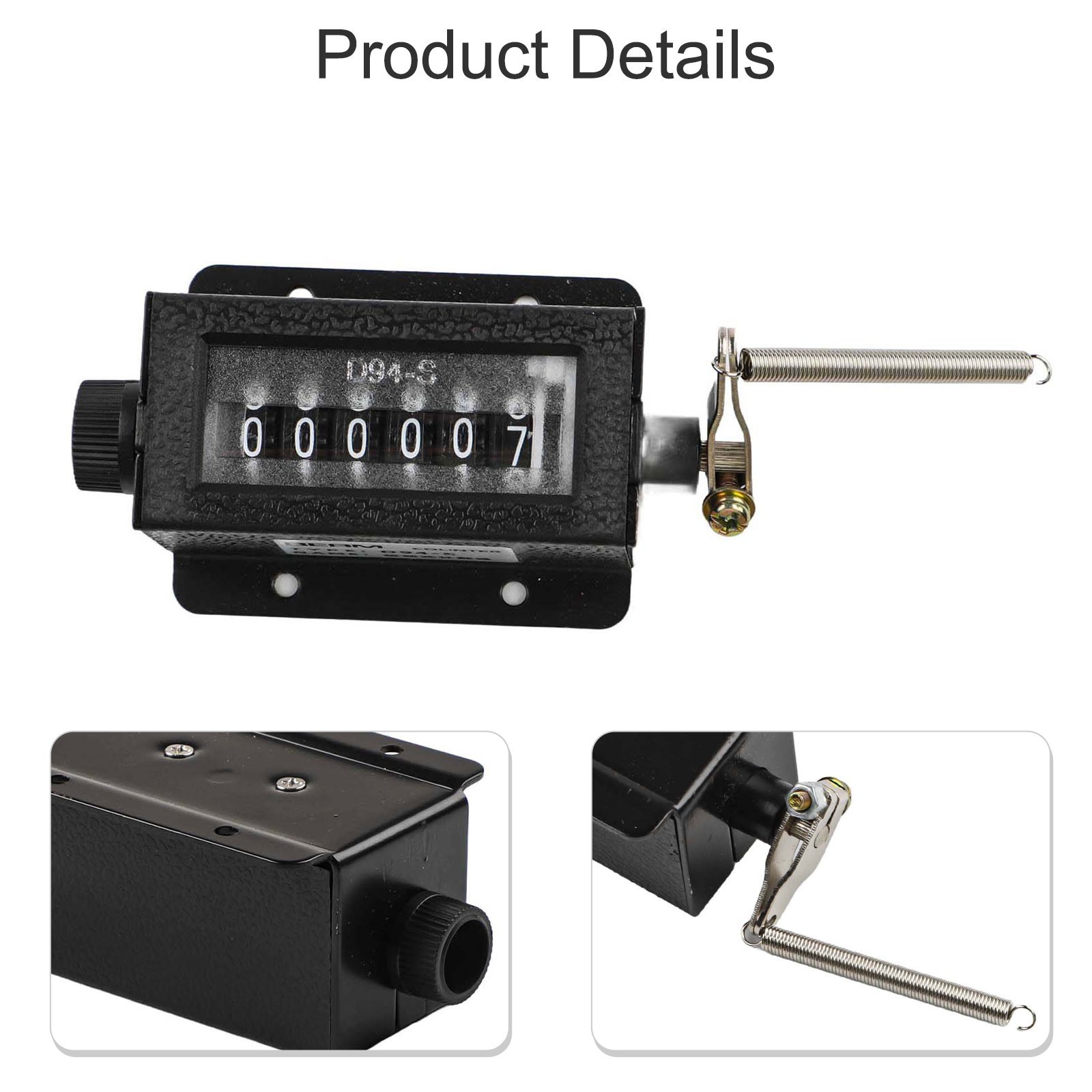 2022 New Workshop Counter Modules Industrial Counter Black