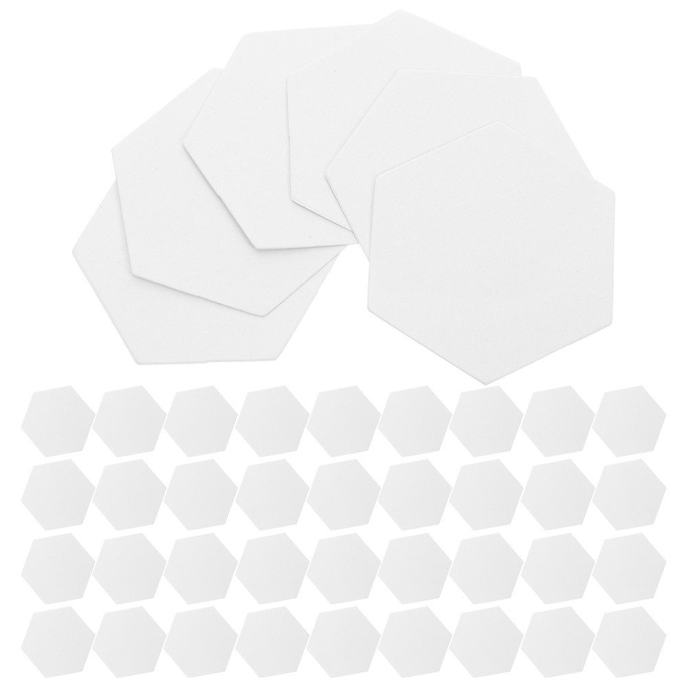 500 Pcs Paper Piecing Templates Hexagon Shapes for DIY Quilting Crafts