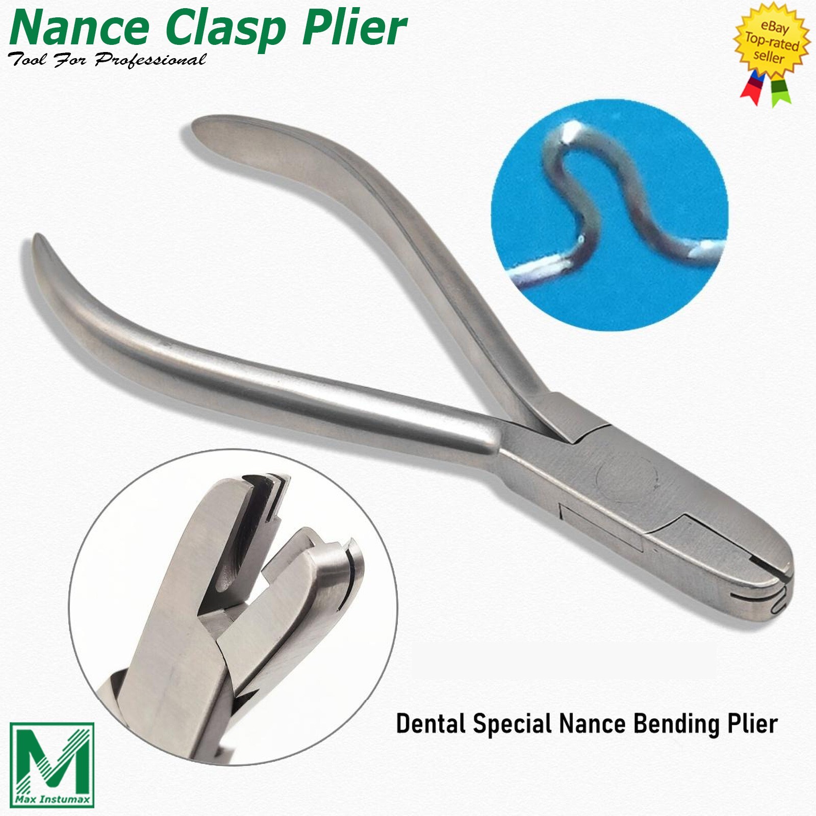 Orthodontic Pliers Adams Clasp Bending Wire Forming Plier Loop Closing Dental