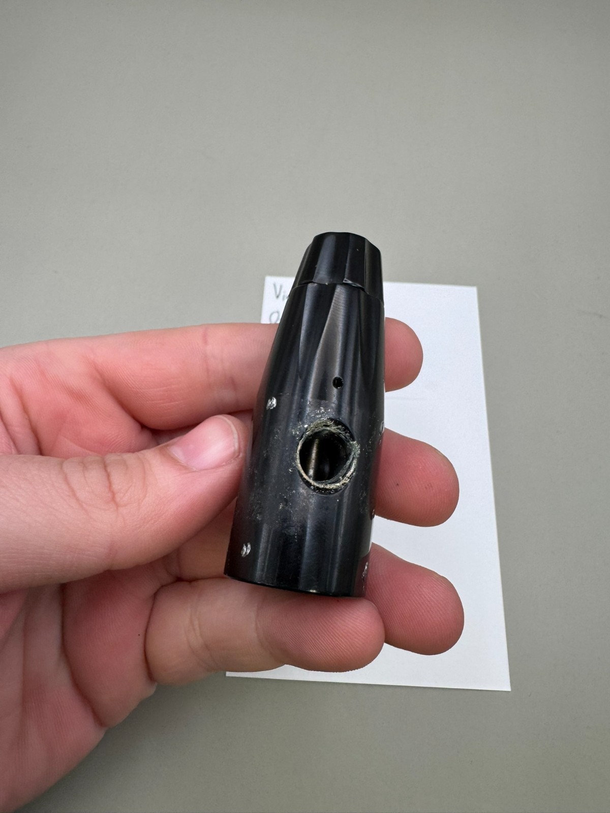 Vintage PB on/Off ASA-Gloss Black