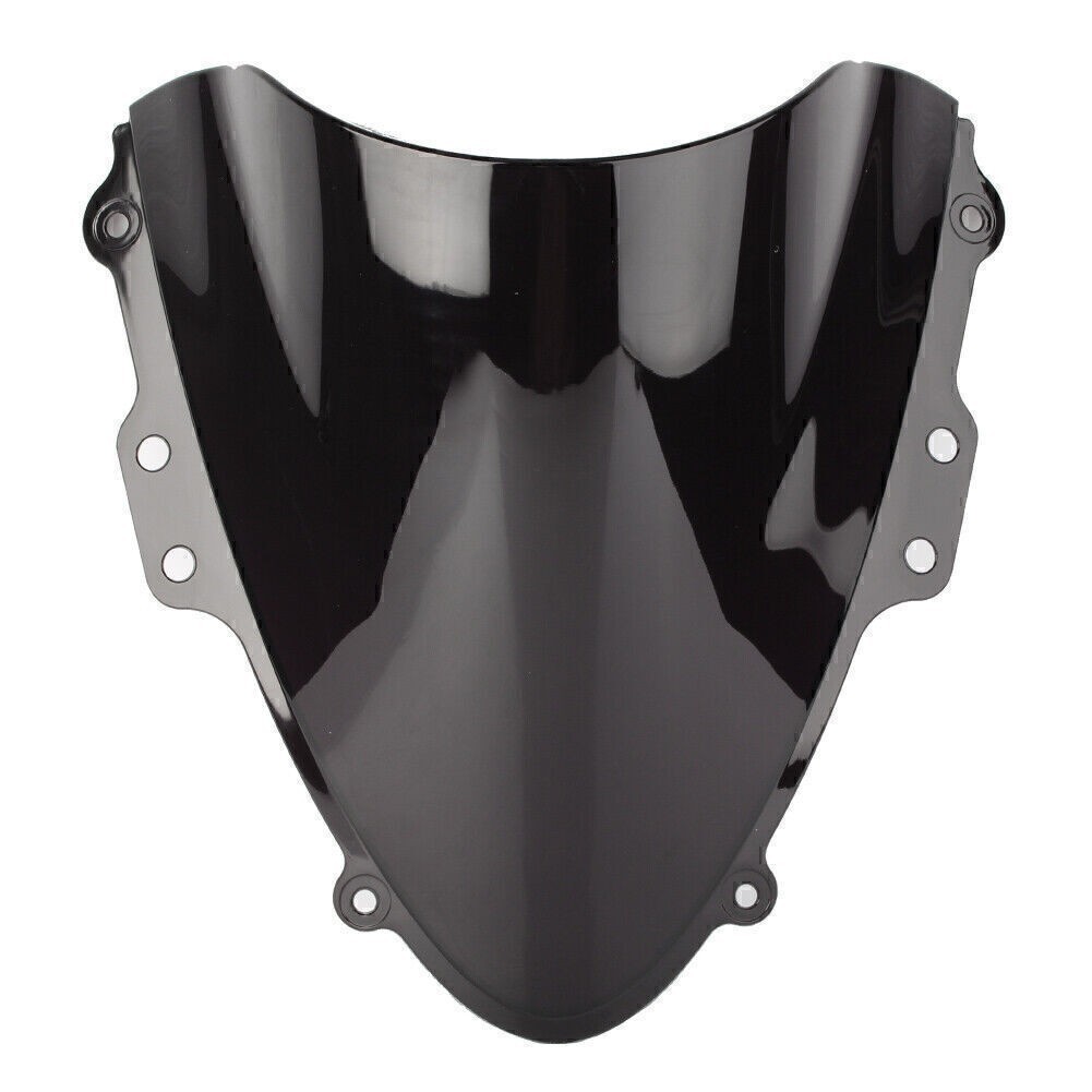 Black Windshield Windscreen Double Bubble For SUZUKI GSXR 600 750 2004 2005 K4