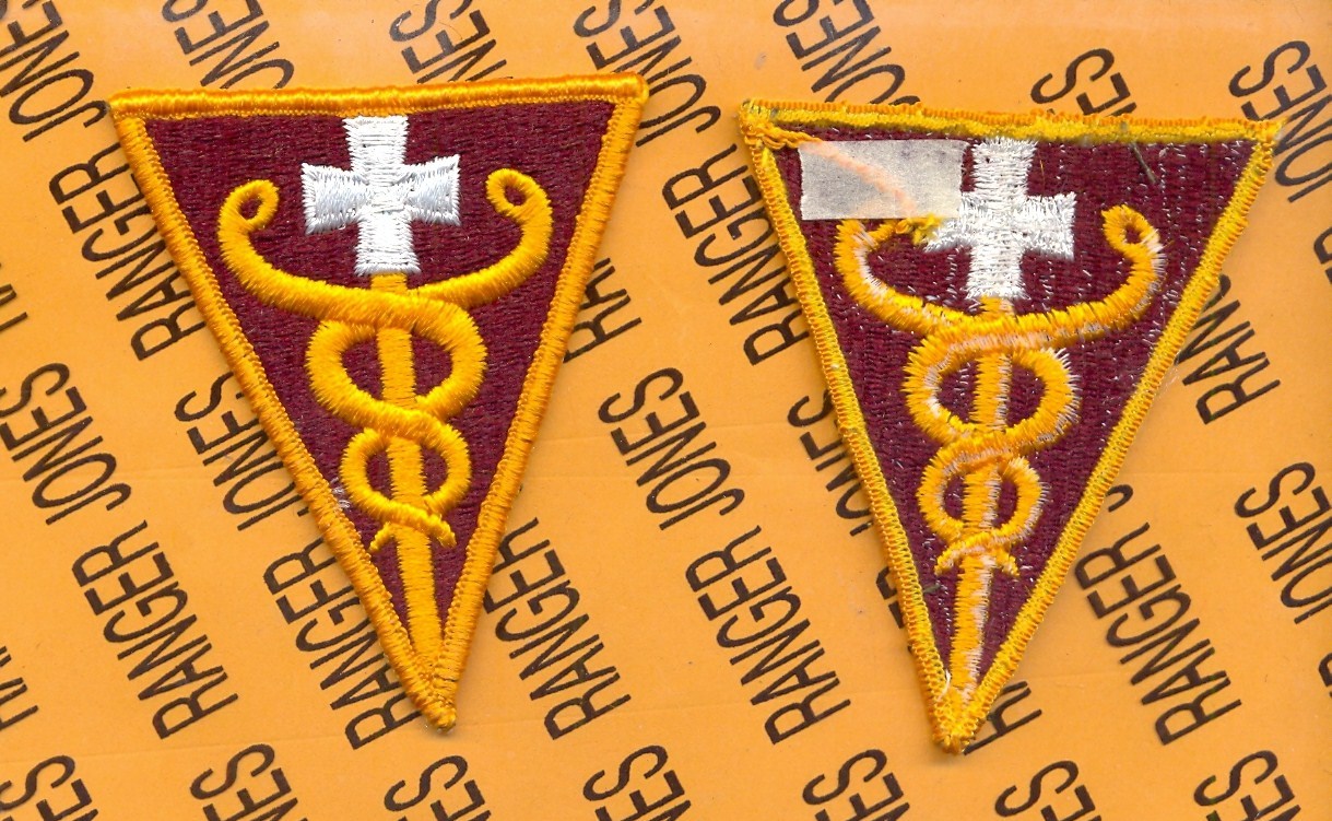 US Army 3rd Medical Brigade dress uniform 3" patch m/e