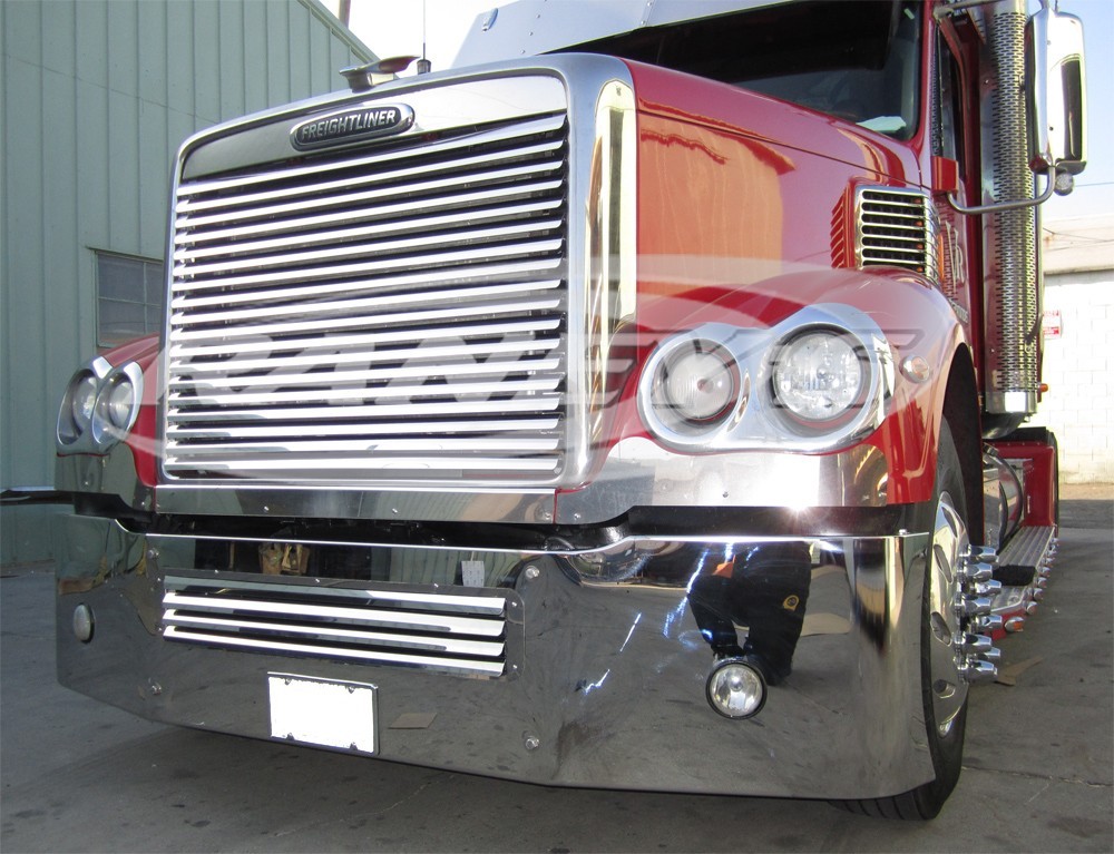Freightliner Coronado 2010 & Older Grill Insert Stainless Steel