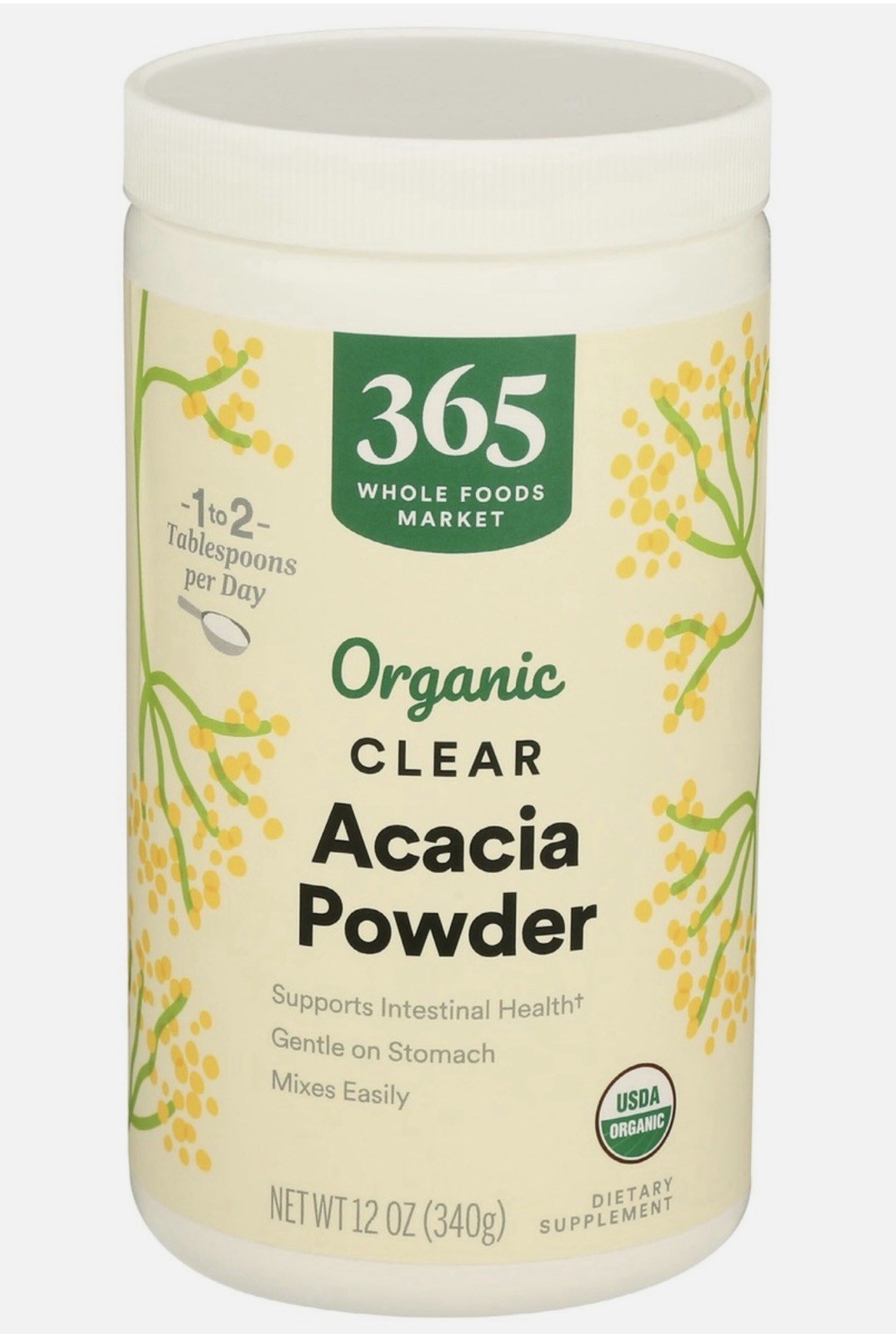 365 by Whole Foods Market, Acacia Fiber Clear Organic, 12 Ounce 1/2027