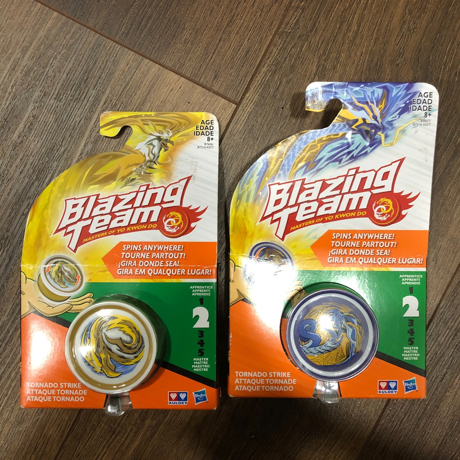Blazing Team Masters of Yo Kwon Do Tornado Strike Yo-Yo 8+ Level 2 LOT OF 2