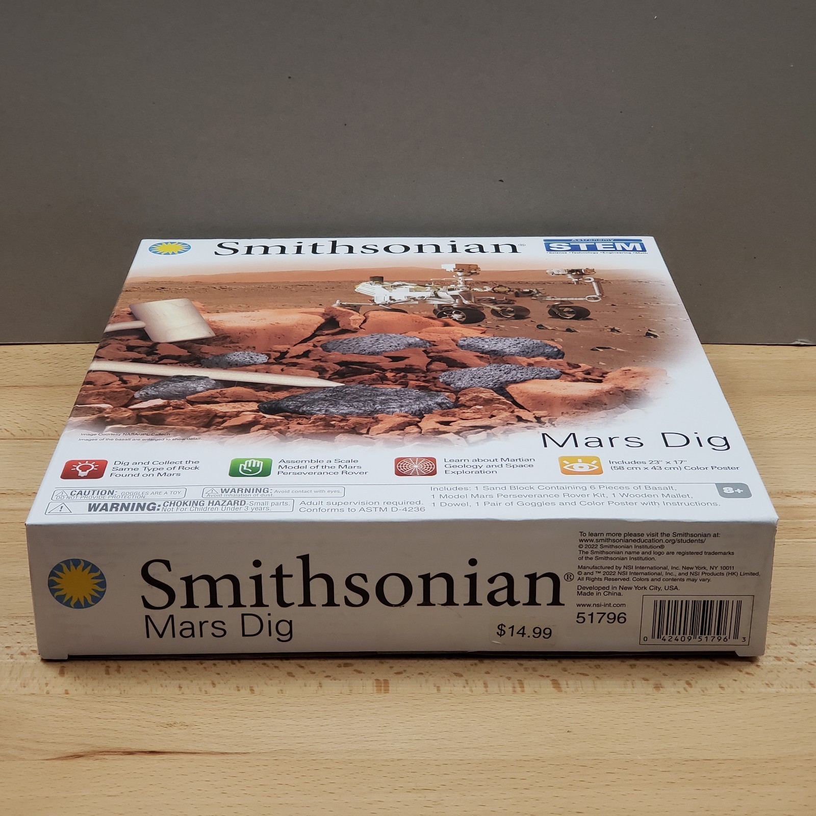Smithsonian STEM Mars Dig Science Geology Space Exploration