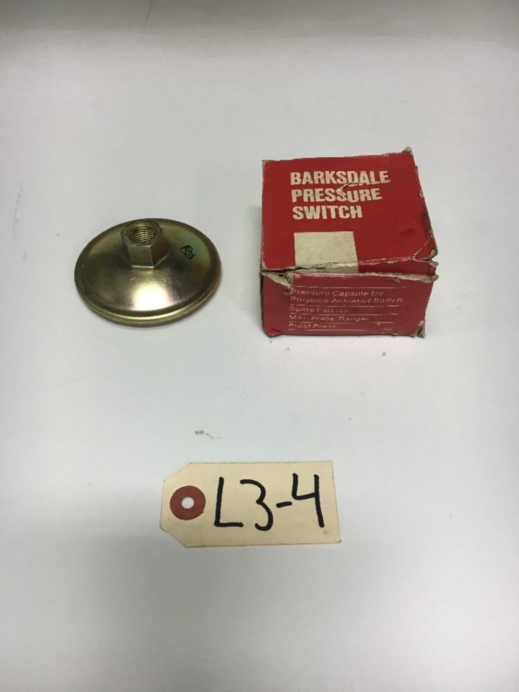 New Barksdale 34101-25 Pressure Capsule 80 PSI Warranty! Fast Shipping!