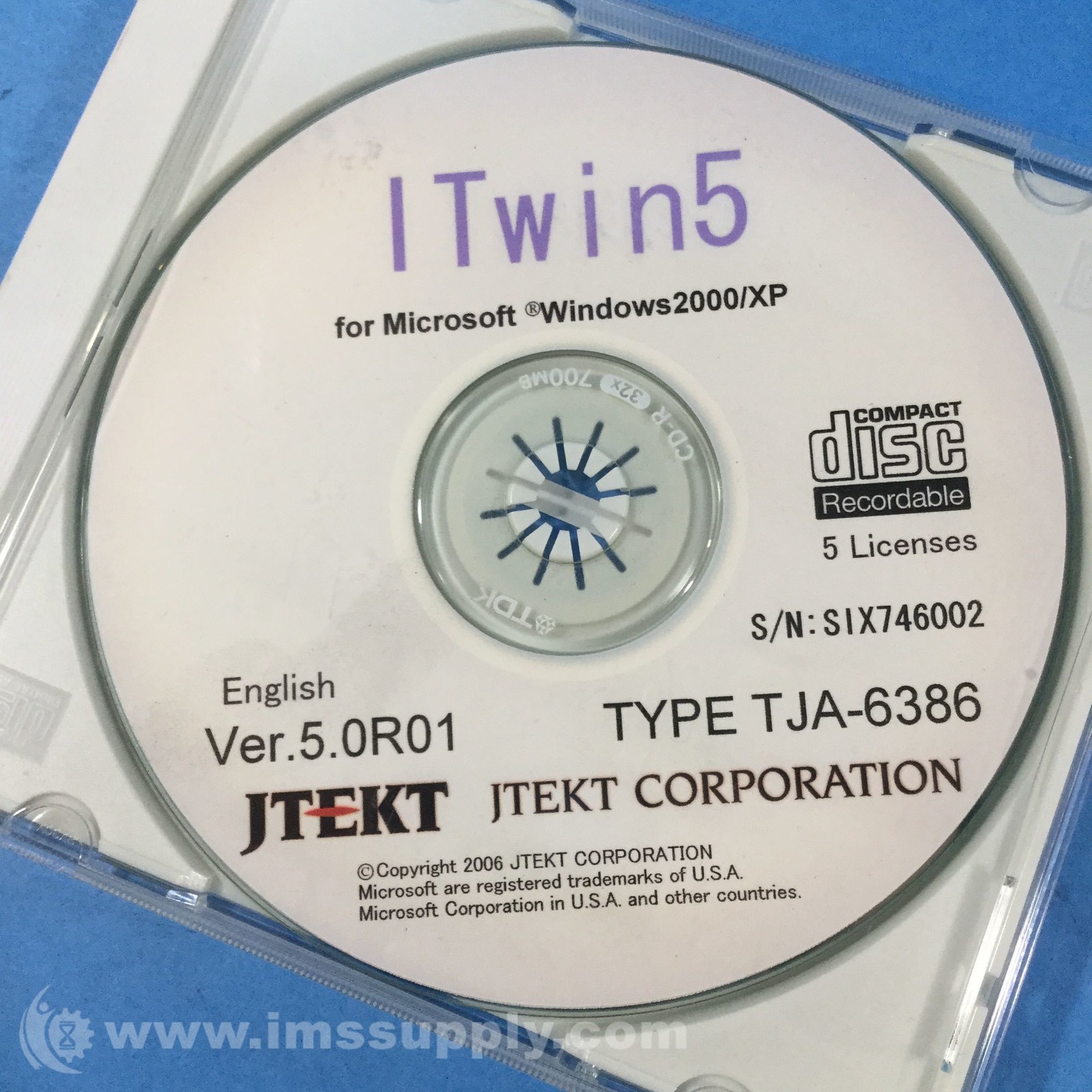 Jtekt TJA-6386 ITwin5 Compact Disc USIP