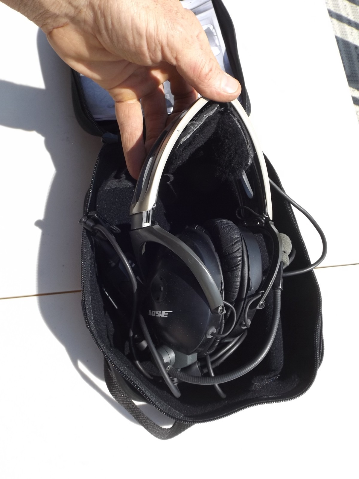 Used Bose X Aviation Headset AHX-32-01