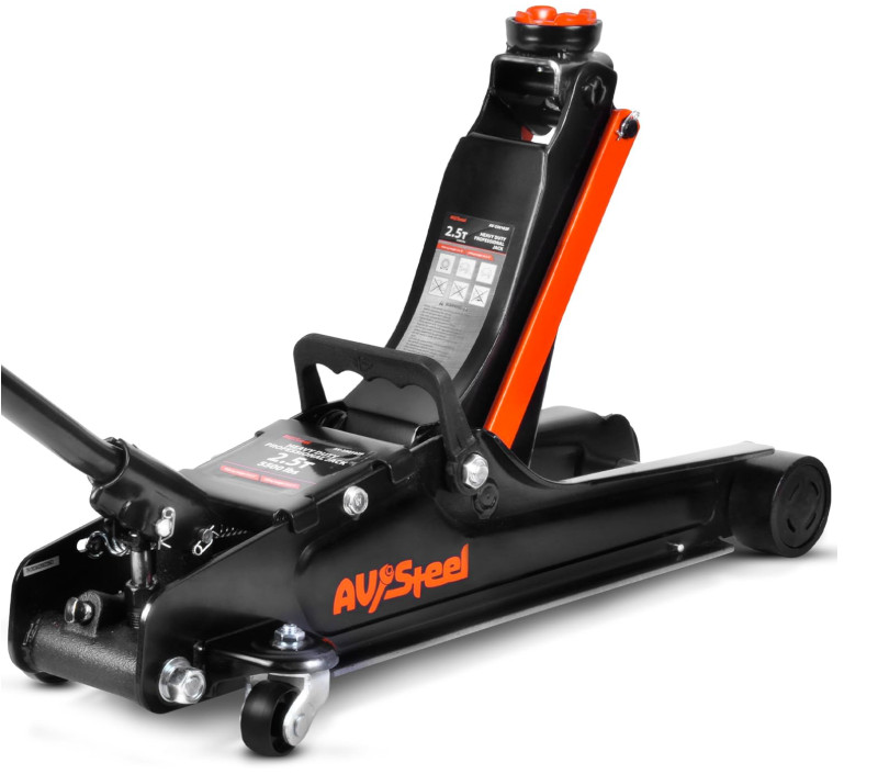 Floor Jack 2.5 Ton (5500 lbs),Low Profile Floor Jack with Single Piston Pump