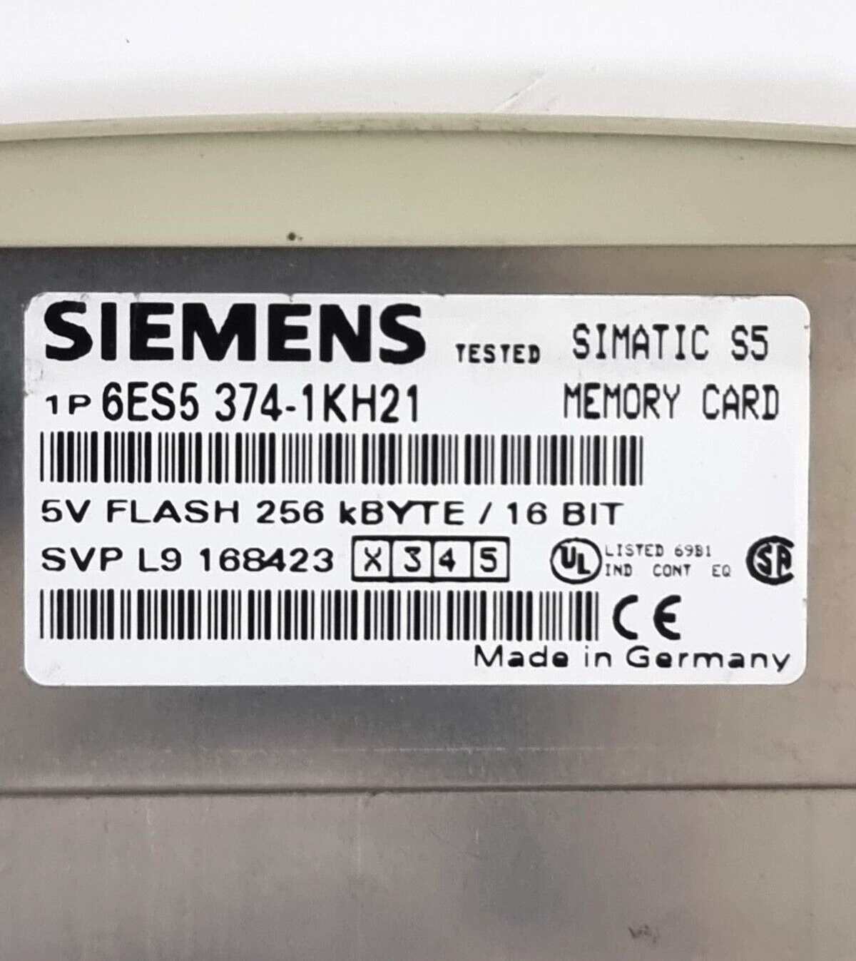 SIEMENS SIMATIC S5 6ES5374-1KH21 Memory Card