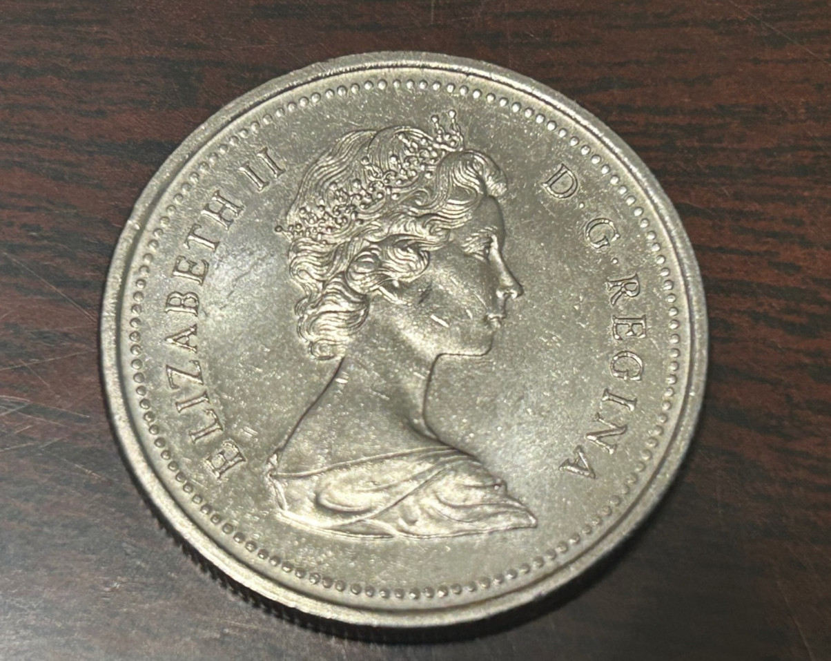 1973 QE II Canadian Dollar - Prince Edward Island 1873 Commemorative Coin