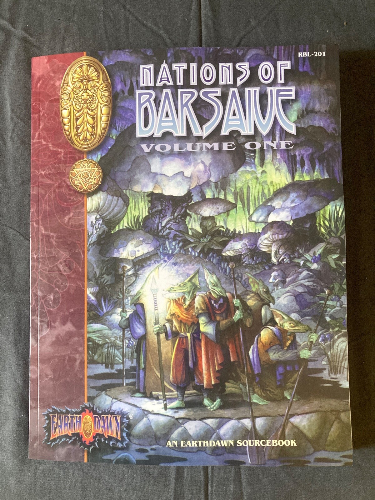 Nations of Barsaive Vol. One Earthdawn Classic EDC RBL-201 RedBrick SC OOP RARE