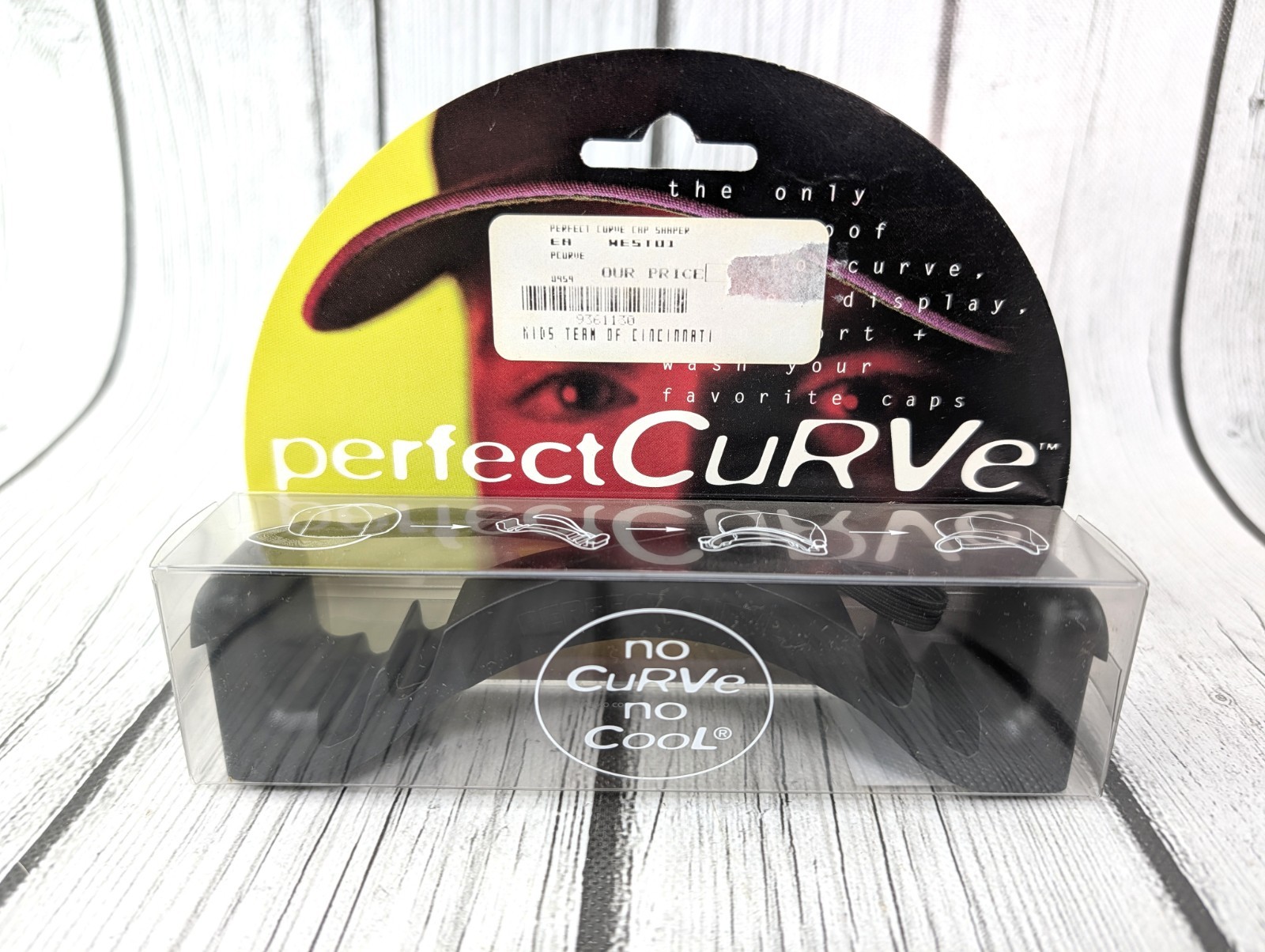 Perfect Curve Cap Maintenance System Hat Bill Curver Curve No Cool New Vintage