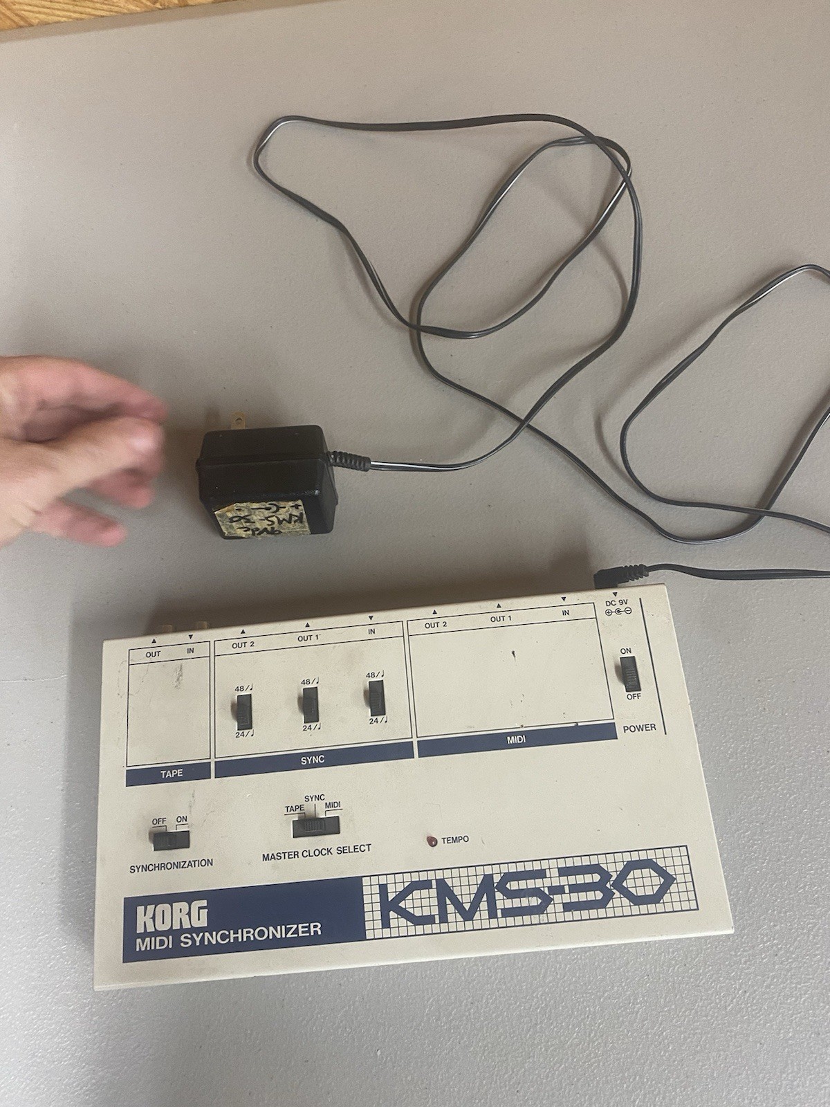USED KORG KMS 30 Midi Synchronizer KMS-30 Tested And Working