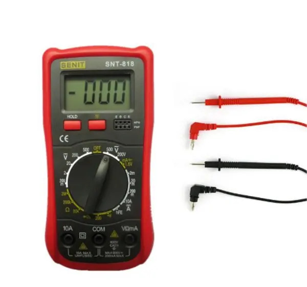Senit Voltmeter Ohmmeter Ammeter Multimeter OHM DC AC Voltage Current Tester +
