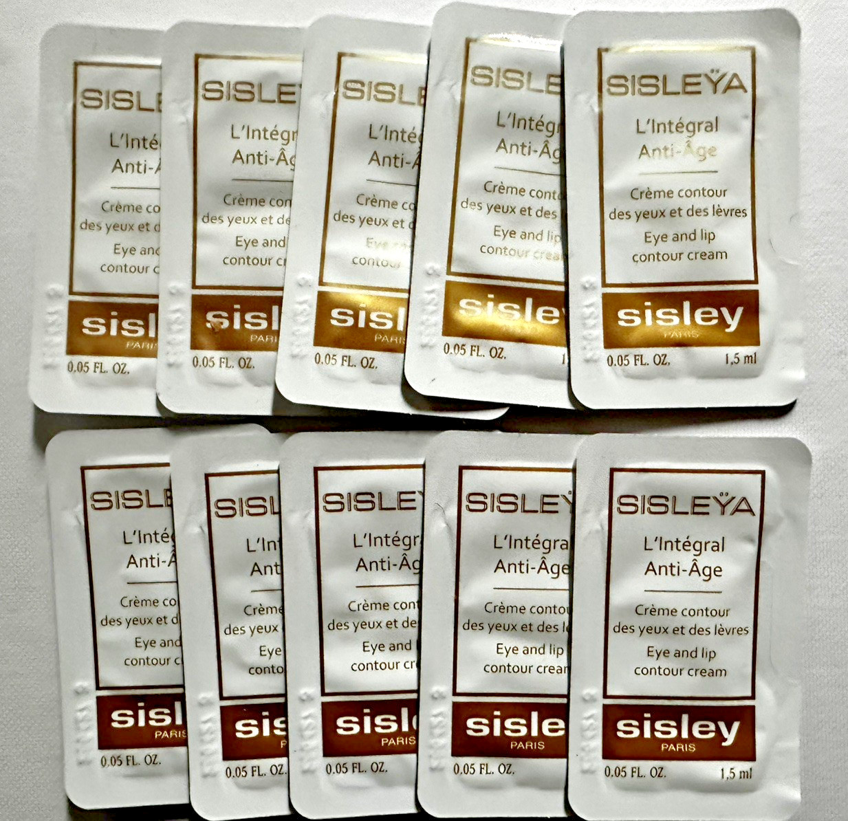 SISLEY SISLEYA L’INTEGRAL ANTI-AGE EYE AND LIP CONTOUR CREAM .50 oz / 15ml - NEW