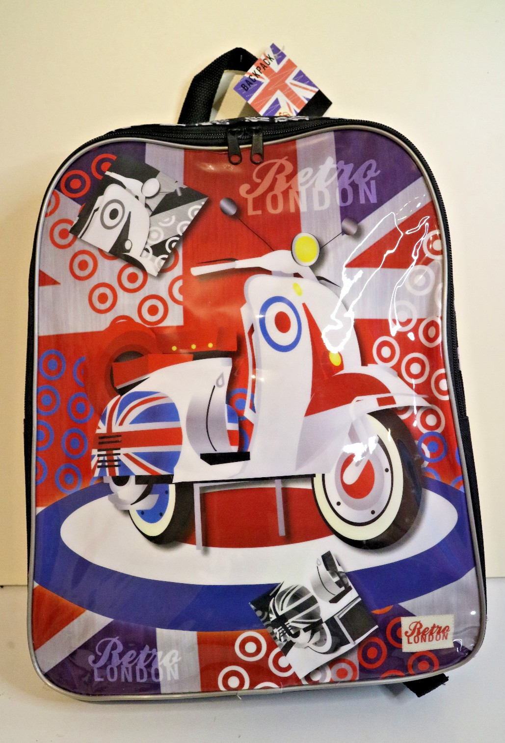 Vespa Backpack Rucksack New with tags by Retro London, Vespa Lambretta scooter,