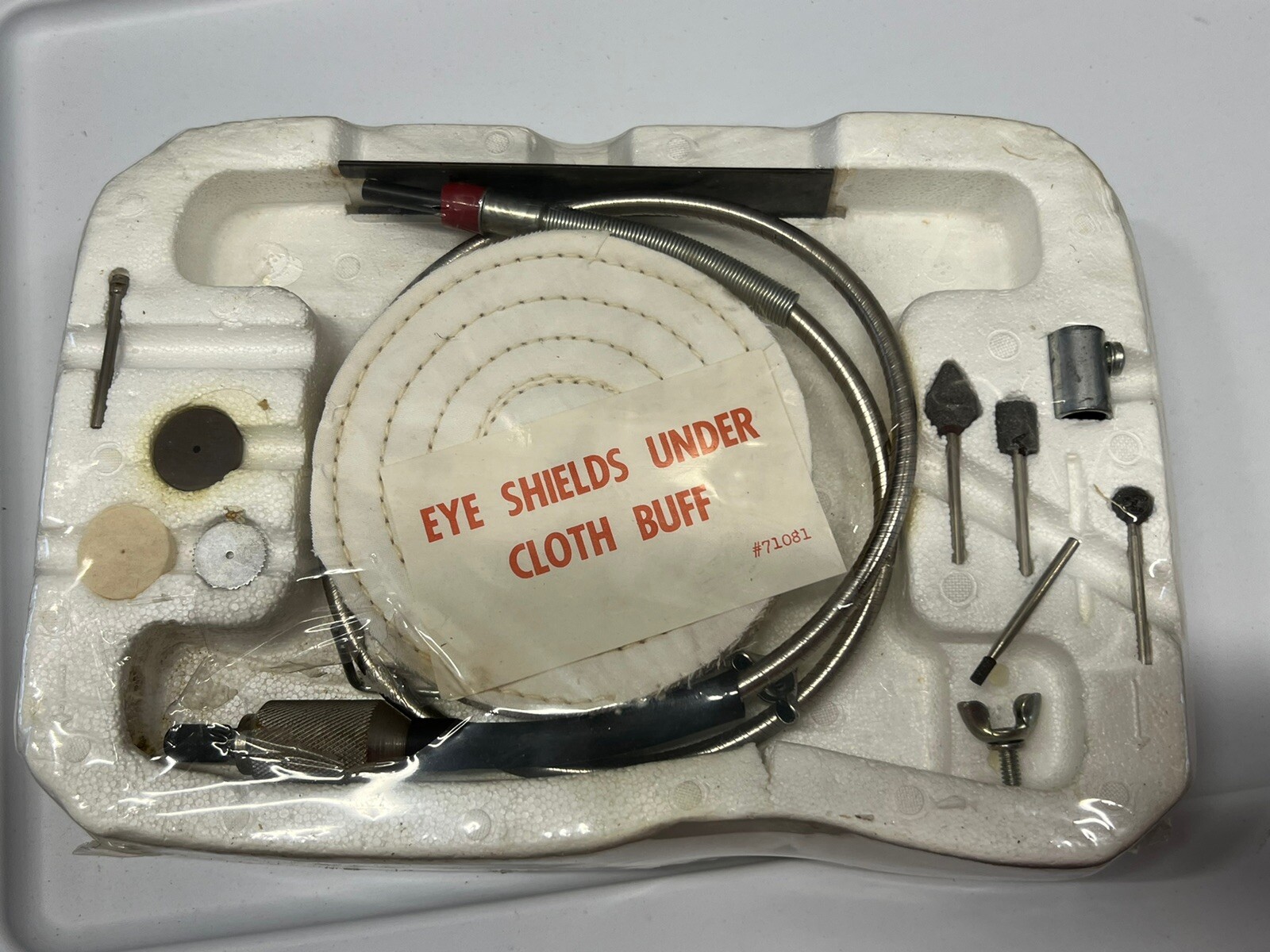 Ashland Bench Grinder Accessory Kit Vintage