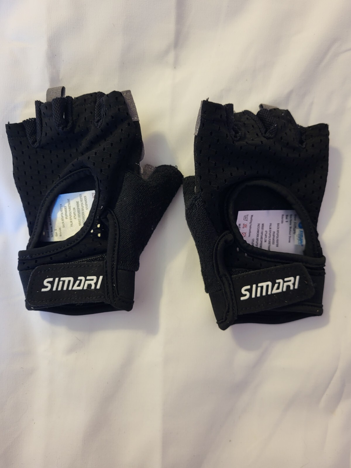 New SimDri Workout Gloves Fitness: Black Women's Small D